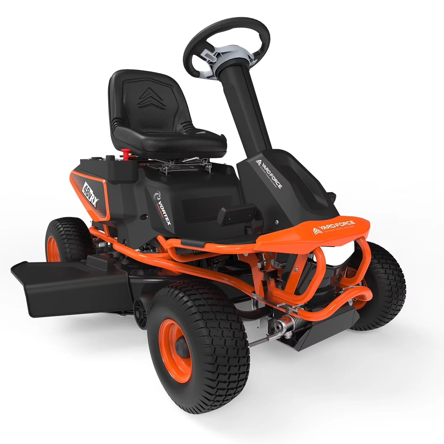 Reliable Riding Lawn Mower with Battery, 48V, 48V Rear Engine Rider - Modern Design Model E273EB