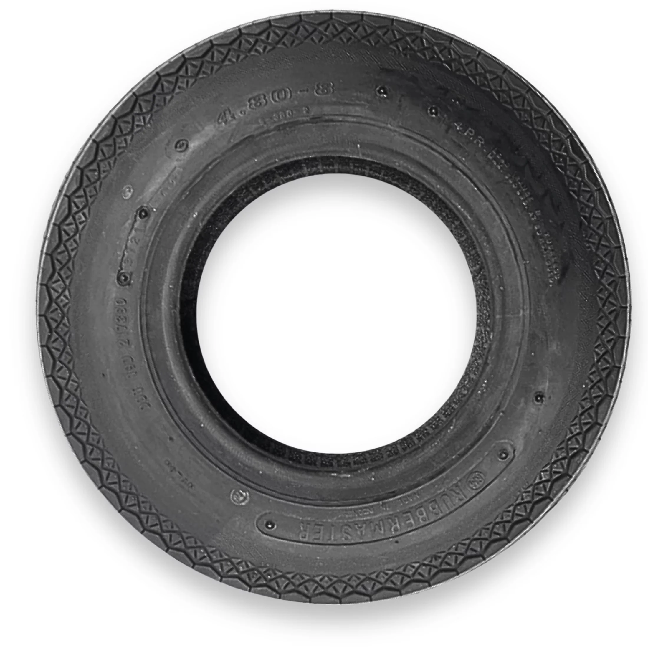 Stylish Motor Home And Rv Tire with Dot Approved, 4.80-8 Highway Rib 4 Ply Tubeless - Model 34D504