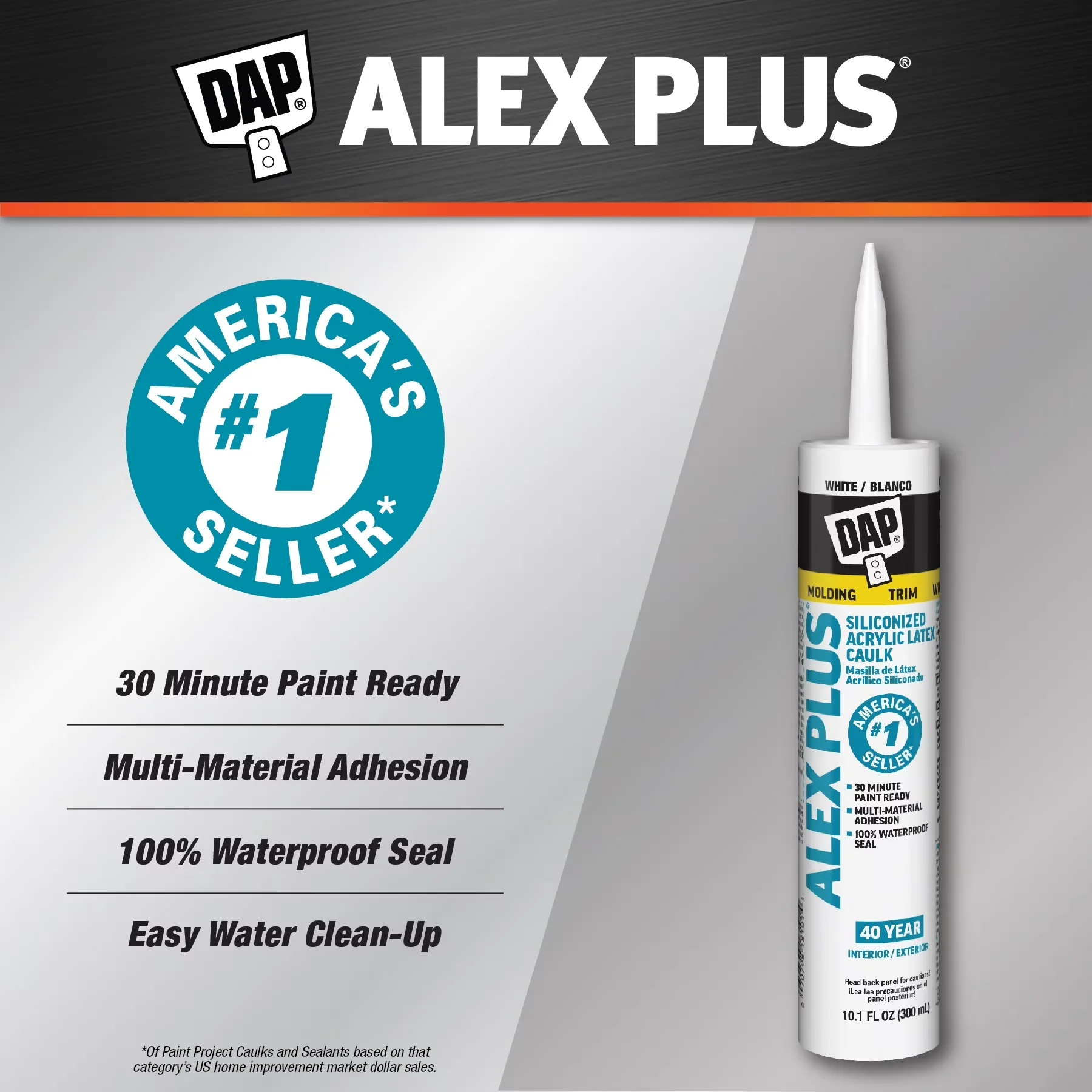 Premium Building Material with Easy To Clean, Quick Drying - White Alex Model 9D2101