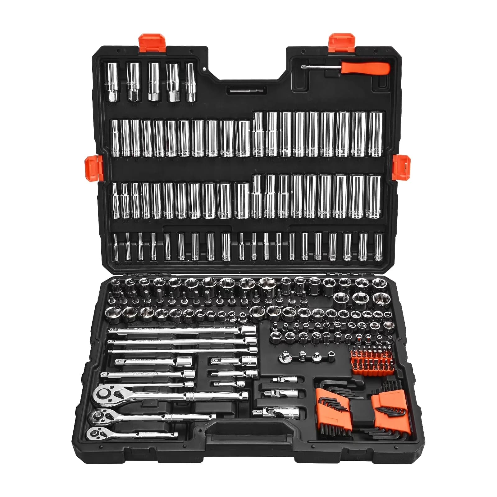 Versatile Hand Tool Set with Rust Resistant, Bits, Accessories - Cr-V Alloy Steel Model CCB42E
