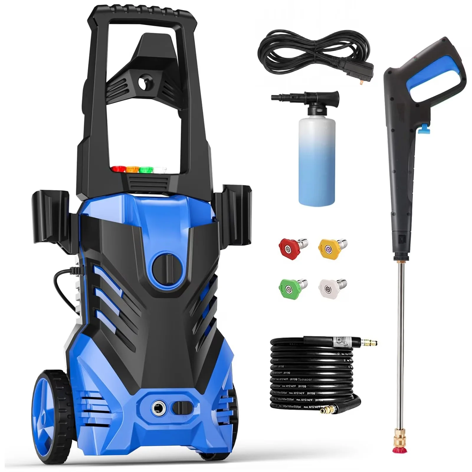 Pressure Washer Quality with Home & Outdoor Cleaning, 2.5GPM All-Purpose Electric, 25FT Long High Hose - Model 5F2755