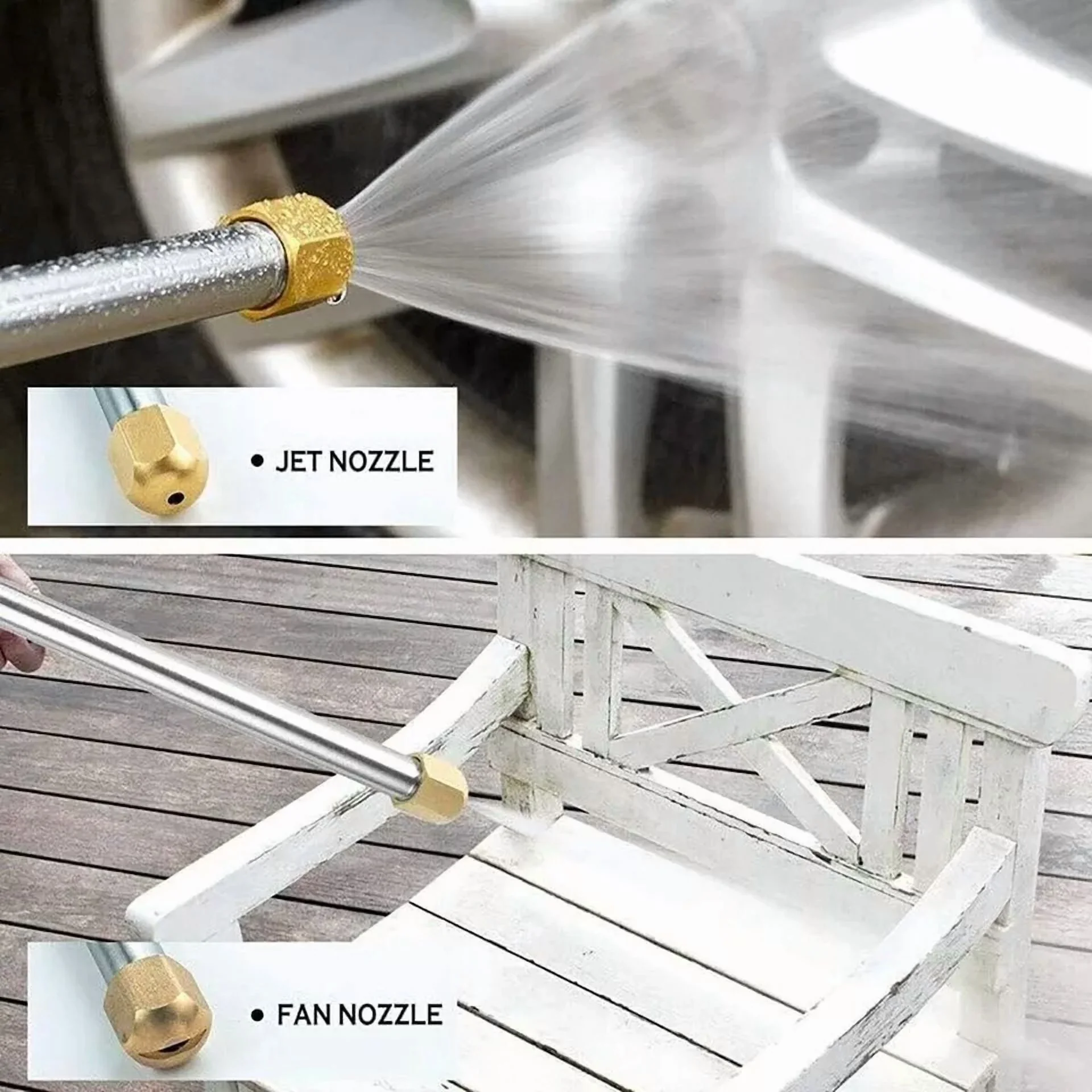 Versatile Replacement Parts Accessory with Adjustable Wand - 2In1 - Durable Build Model 38DAE5