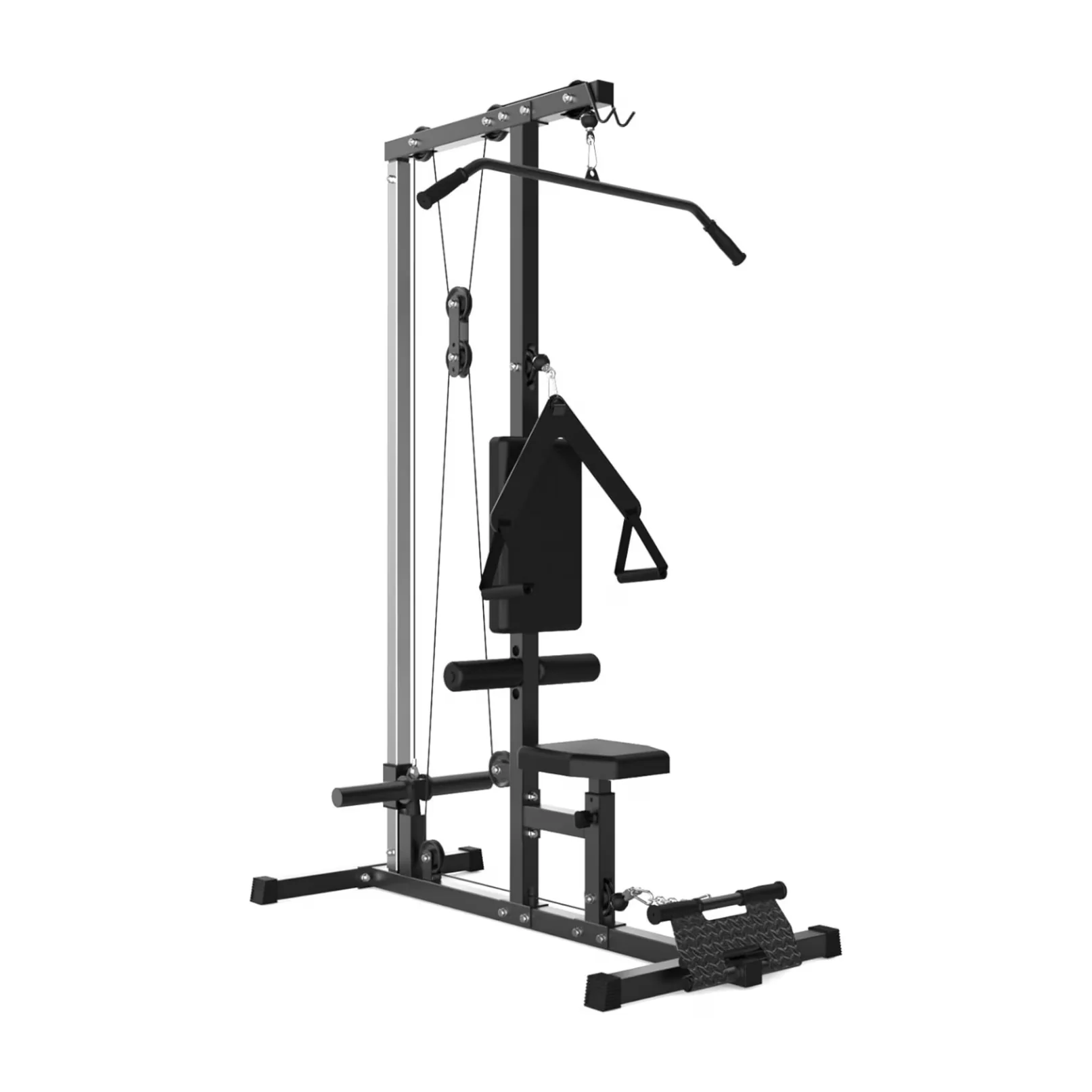 Home Gym Accessory Premium with Heavy Duty, Package Weight 78 Pounds - Carbon Steel Black Model 2EC640