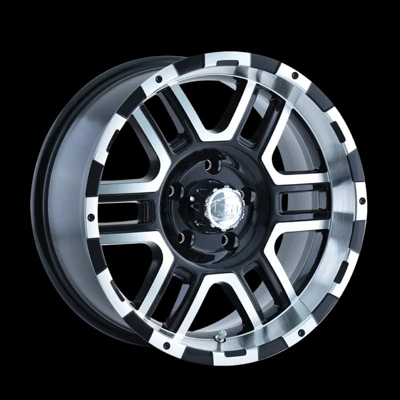 Essential Wheels And Rim with 179 (179) SATIN BLACK MACHINED - Aluminum Model EE9F23