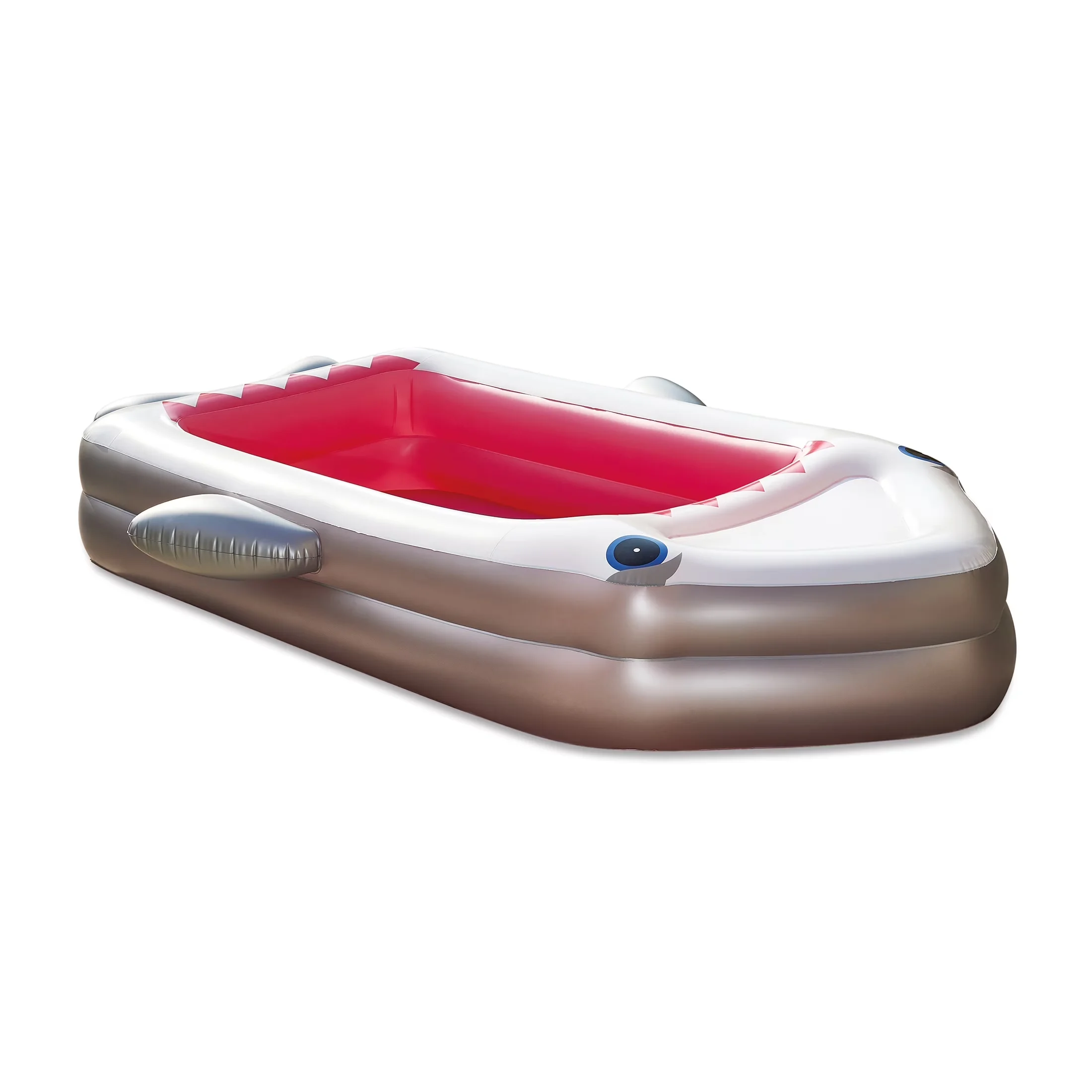 Classic Inflatable Pool with Puncture Resistant, Hilarious shark jaw design - Multicolor Model 950C90