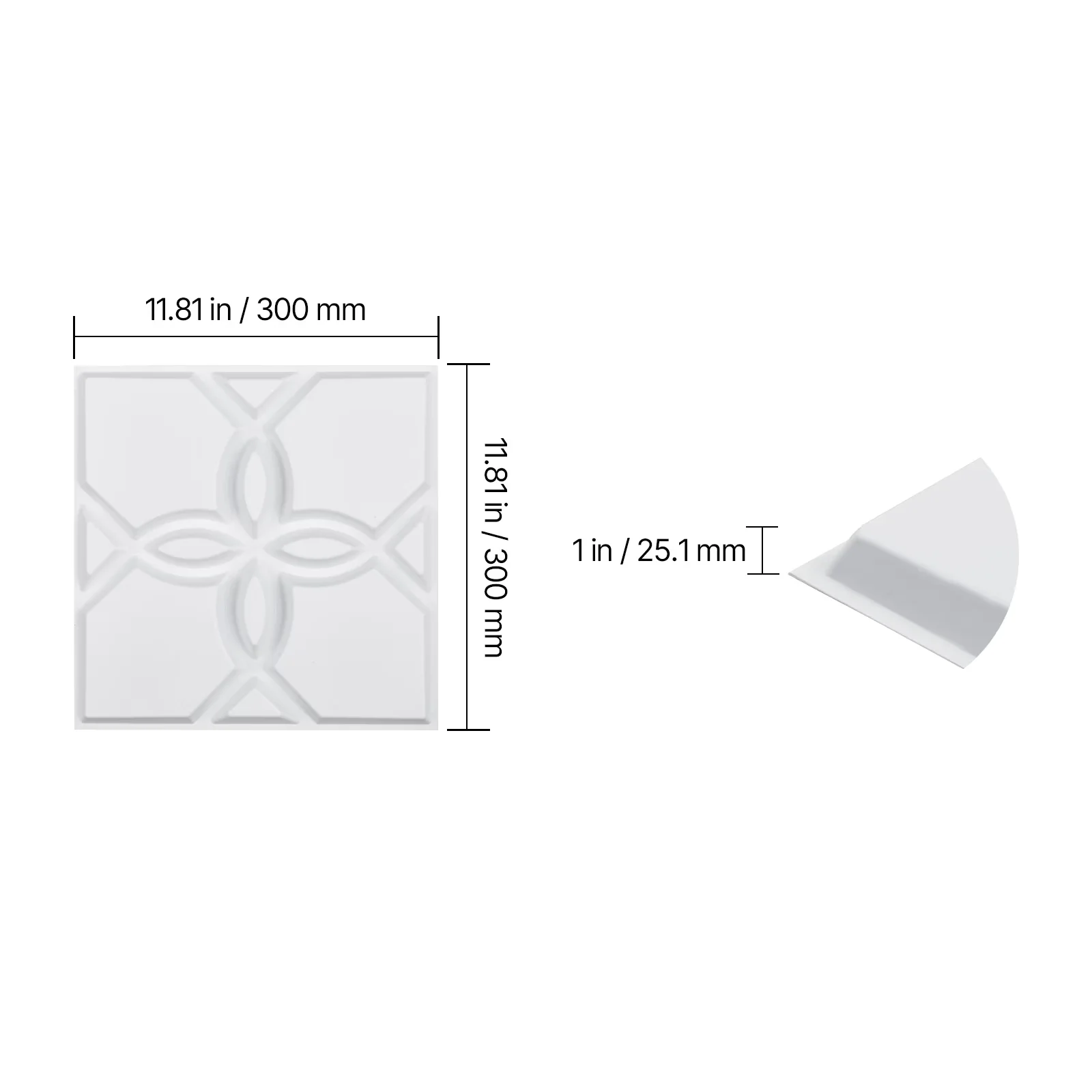 Durable Wallpaper Wall Decals Wall Covering with Waterproof, 3D Coverings - Multicolor Model 734473