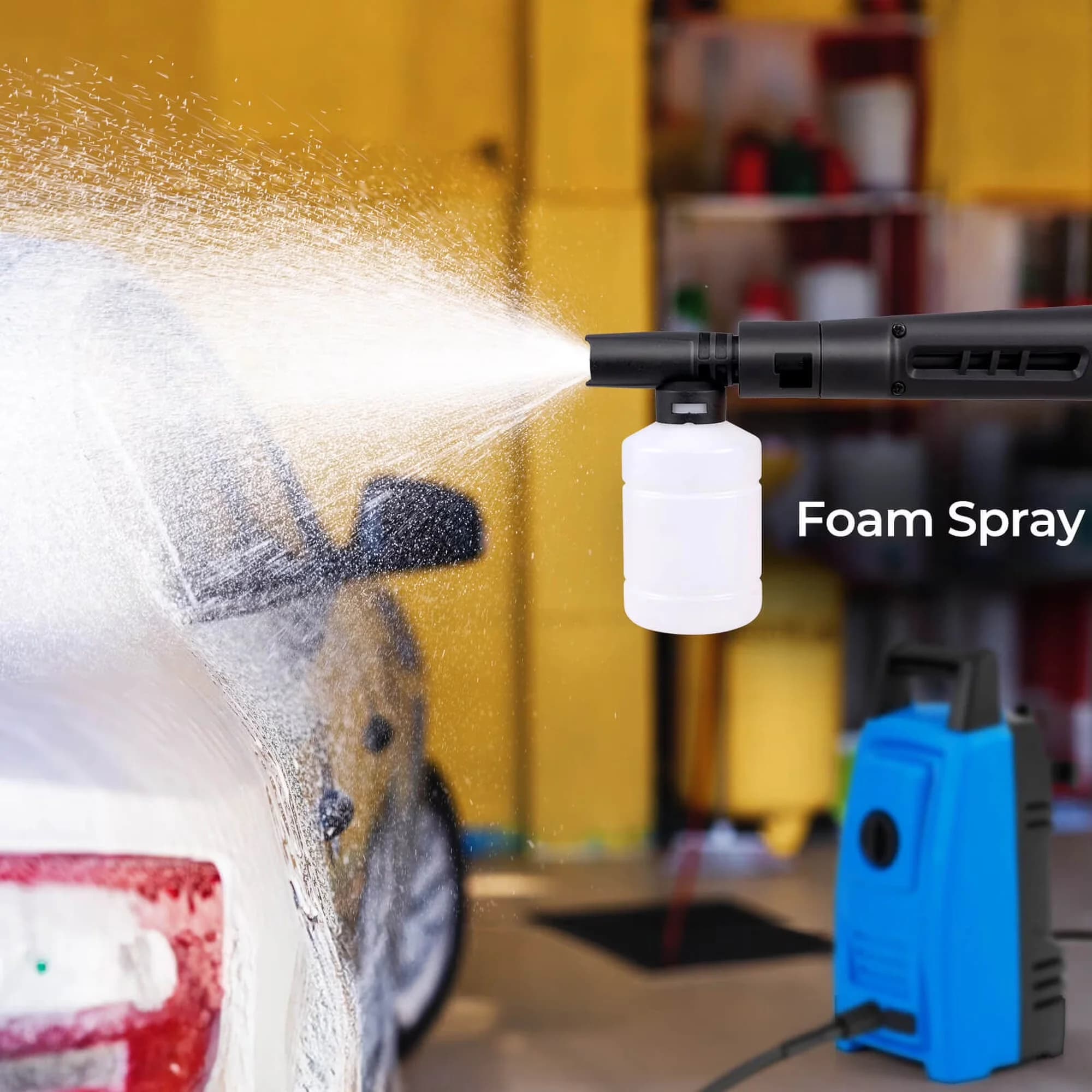Innovative Pressure Washer with Quick Connect Tips, Ironmax Electric - Space-Saving Design Model D1DF2D