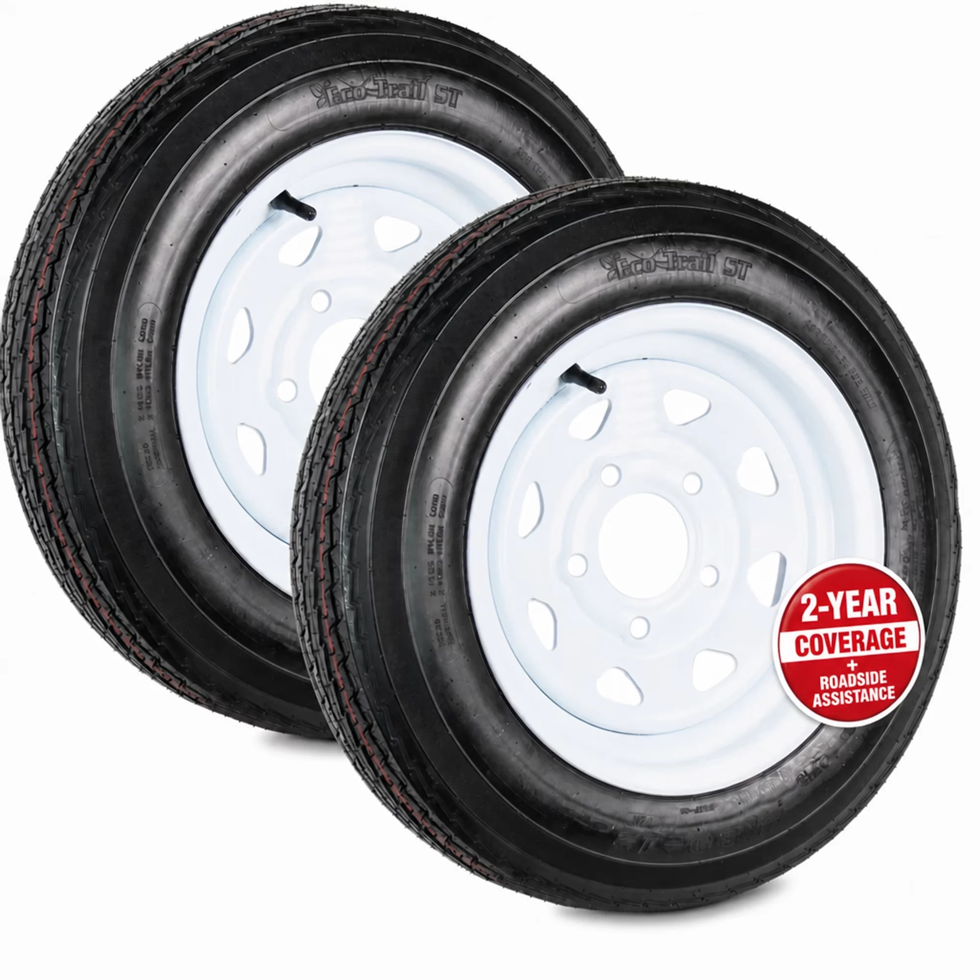 Essential Trailer Tire with Tire Size: 480-12 Load Range: B for Everyday Use - Model 49775B