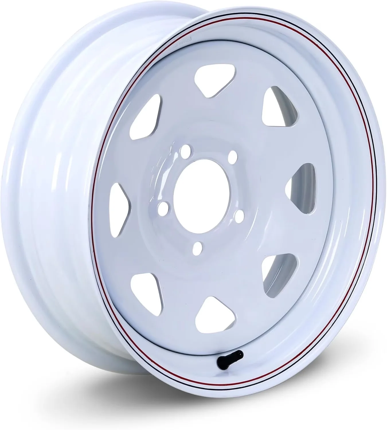 Essential Wheels And Rim with Bolt Pattern:5 Lug on 5", Center bore diameter:3.19 in, Offset: 0, Wheel size:15 x 5 - Stainless Steel... Model 9C7A75