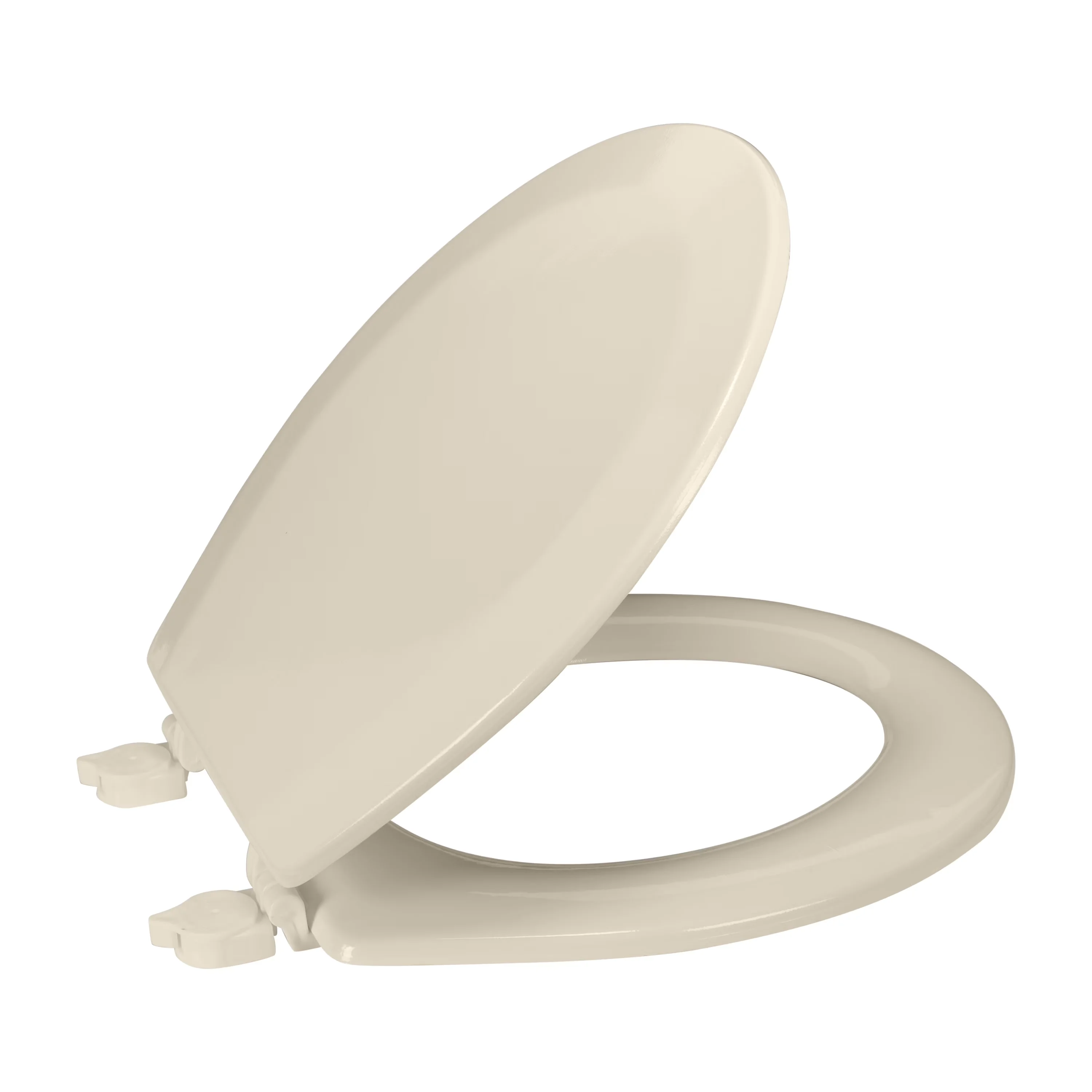 Premium Toilet Seats And Lid with Adjustable, Premium MDF wood construction - Wood Beige Model BB1769