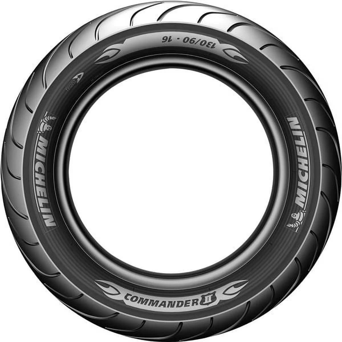 Classic Motorcycle Tire with All-Weather, Heavy-Duty, Reinforced tires - Black Model 6F3C17