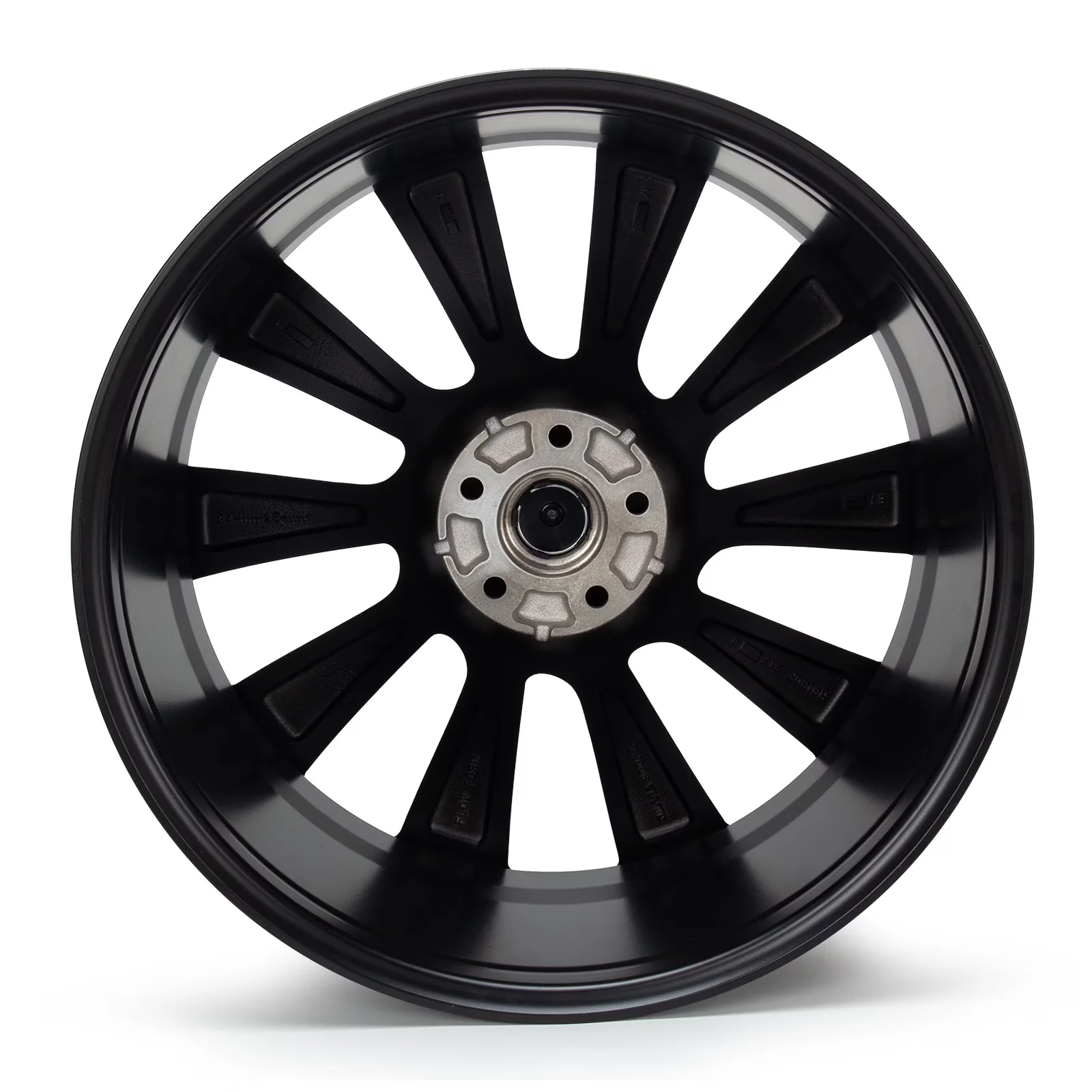Wheels And Rim Essential with Rigid Rims, Rugged Wheels, 21"x9.5" Front Wheel Alloy - Black Aluminum Alloy Model 0DEEBA
