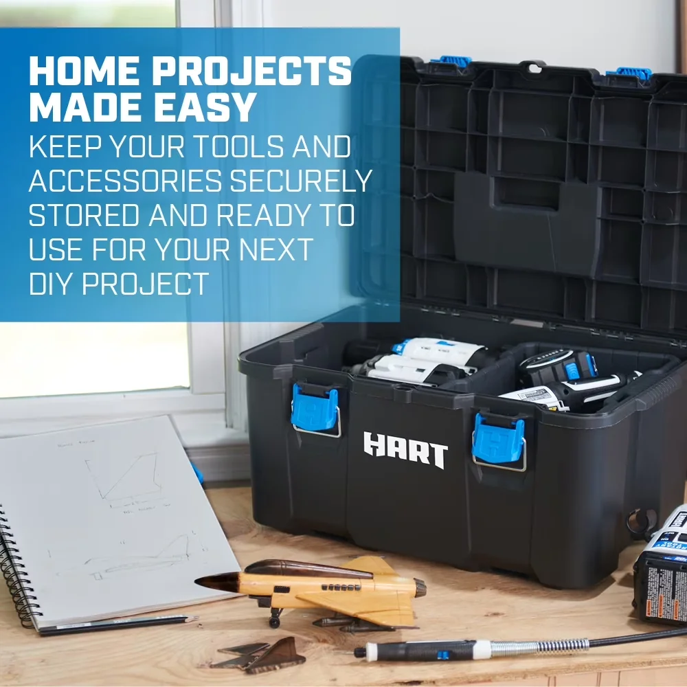 Premium Toolstorage with Heavy-Duty, Loading Capacity - 66 LBS - Polypropylene Model 1D7AE8