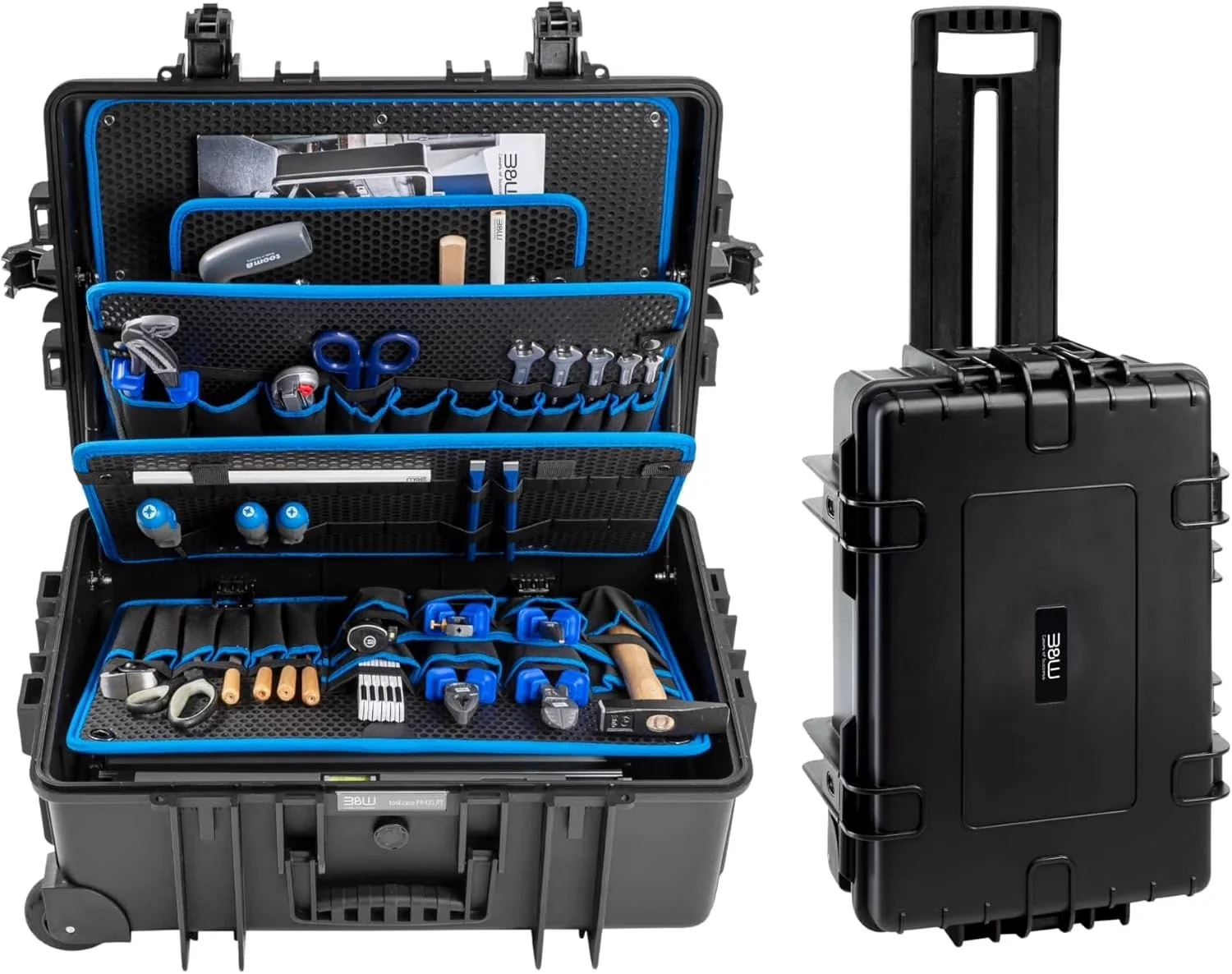 Versatile Garage Storage Supply with Pocket Tool Boards, Black - Black Polypropylene (Pp) Model AF5F3E