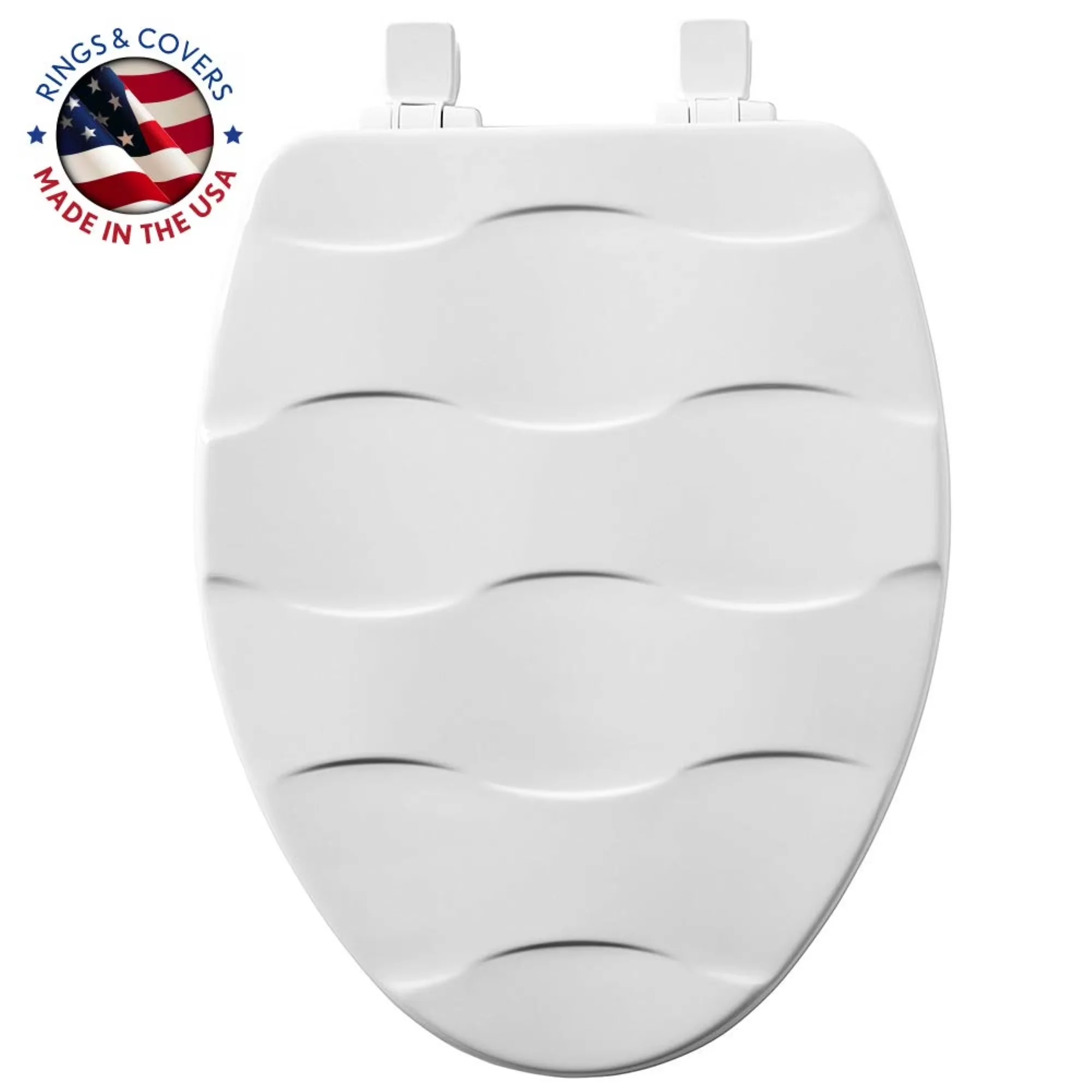 Classic Toilet Seats And Lid with Easy To Clean - Multicolor Wood Slow Model CDF717