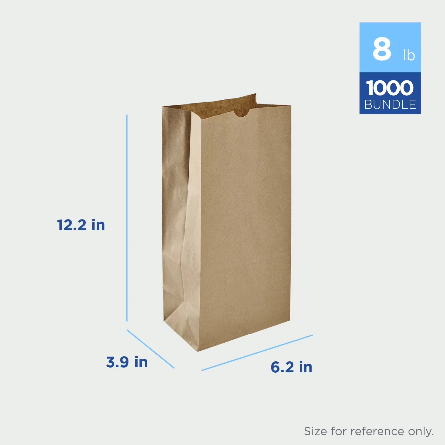 Essential Moving with Recyclable, Self Standing, Bulk Pack - Paper 8 lbs Model 22CA1C