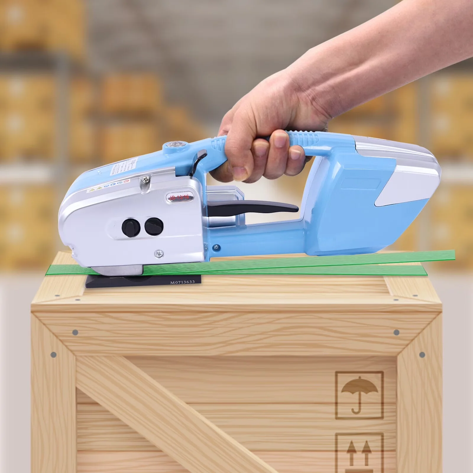 Essential Power Tool with Battery, Adjustable - Blue 2-5 - Industrial Grade Model 725D92
