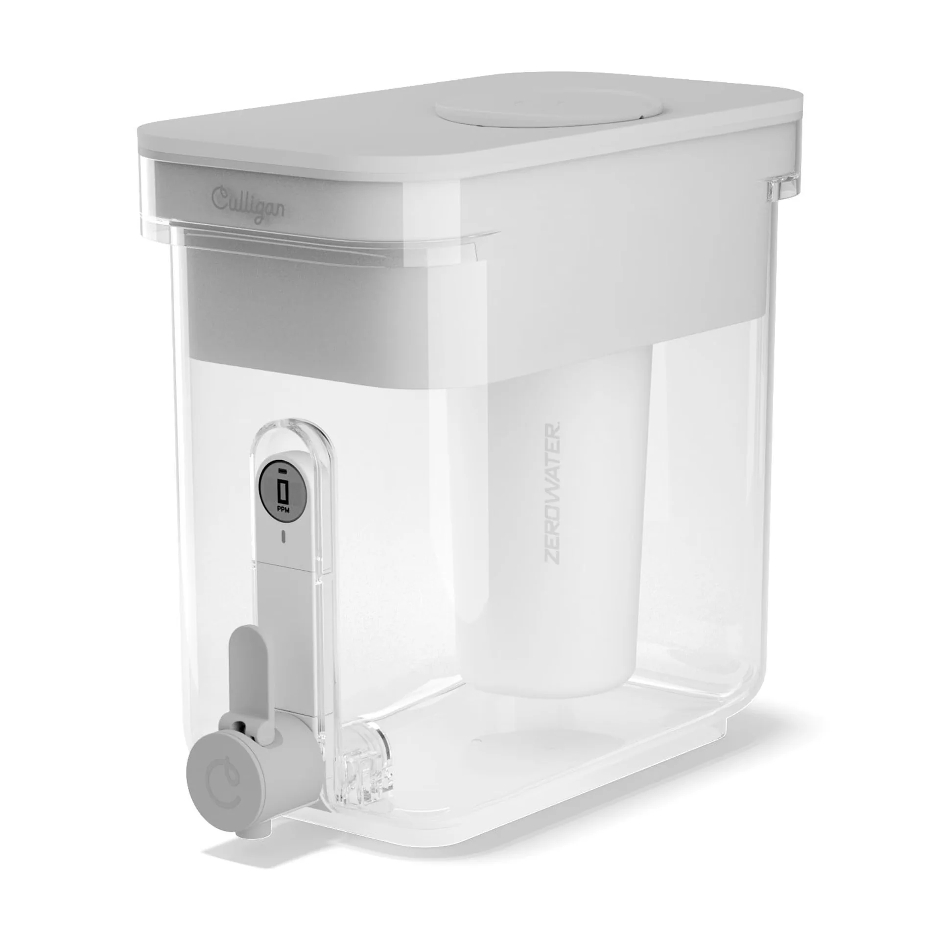 Water Filtration Reliable with Alarm, Culligan, 5-Stage Advanced Filter - Plastic Gray Model 07C9E0