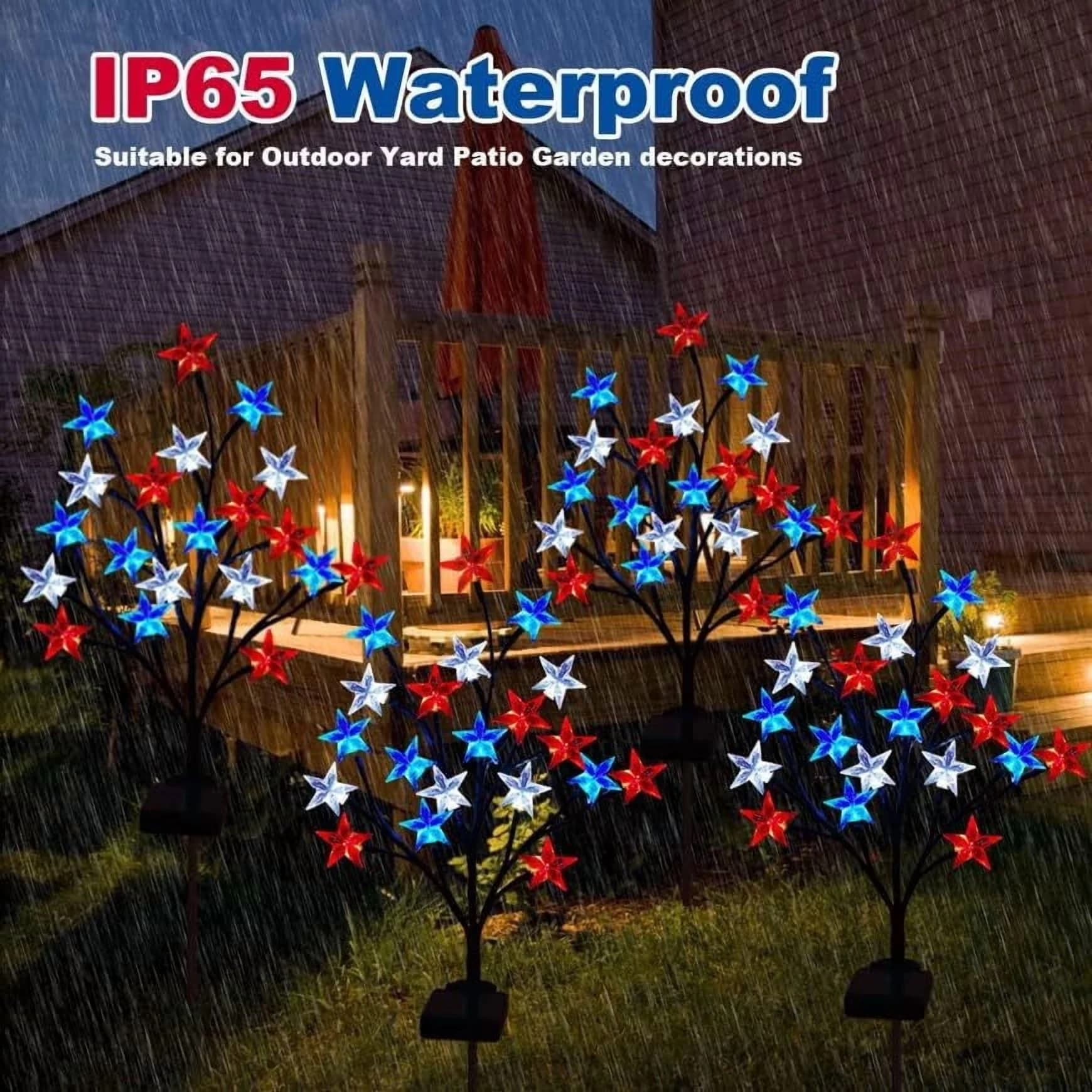 Premium Novelty Light with LED, Solar, Waterproof - Multicolor for Garden Model B8A311