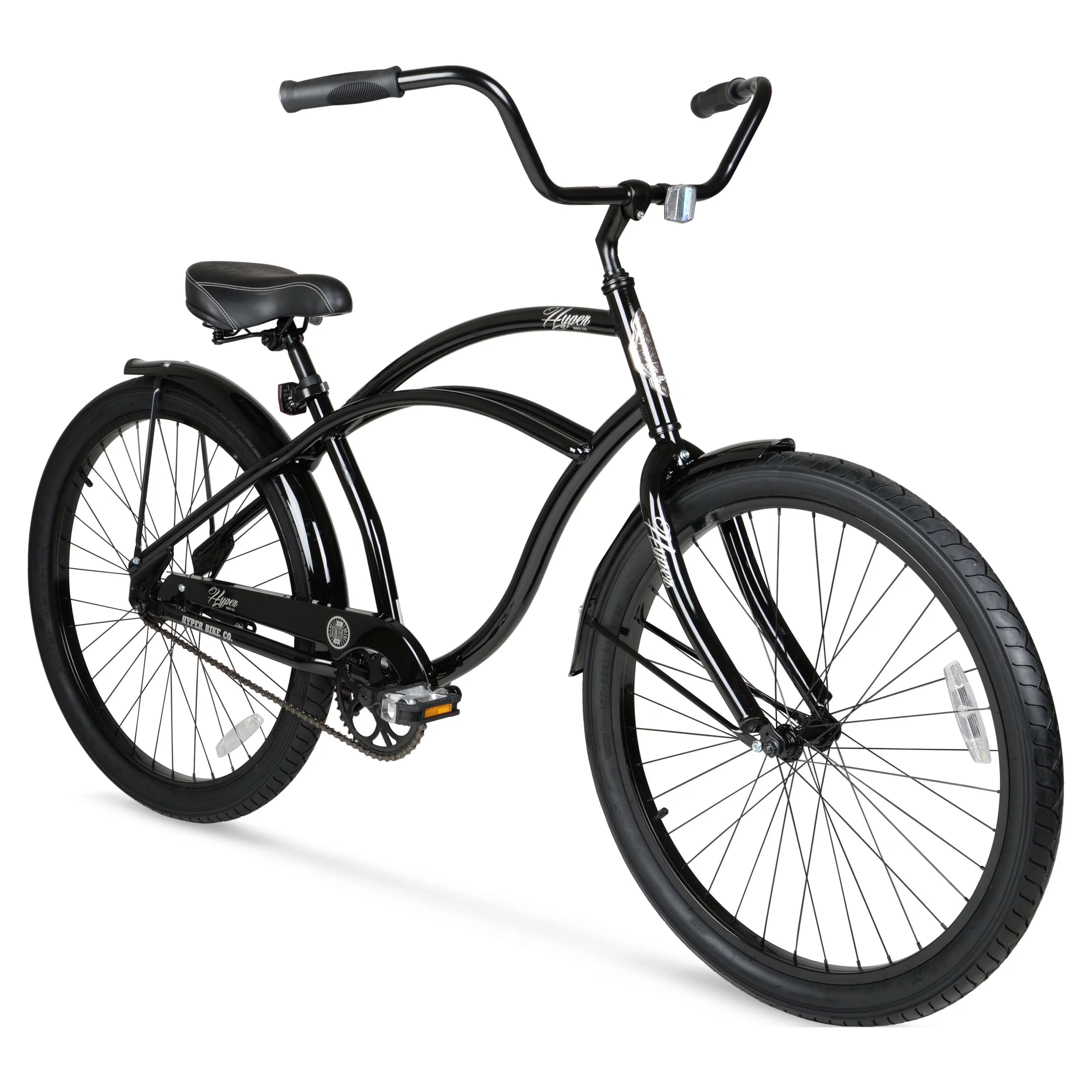 Cruiser Bike Modern with Adjustable Seat Height, Adjustable Seat - Black Model DEF05E