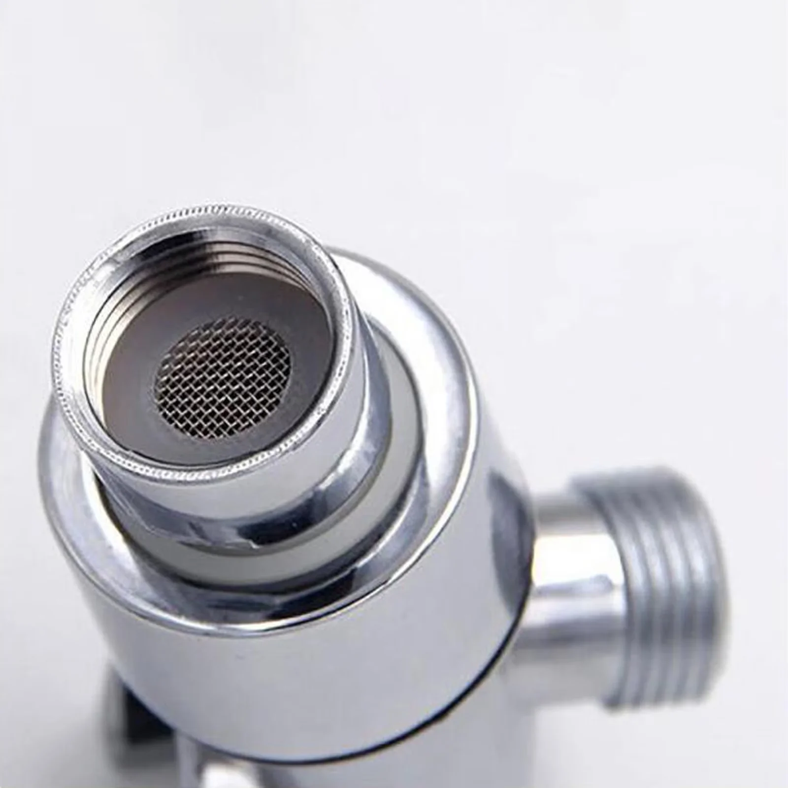 Shower Head Reliable with Space-Saving - Plastic Silver Adjustable - Durable Build Model CED7D9
