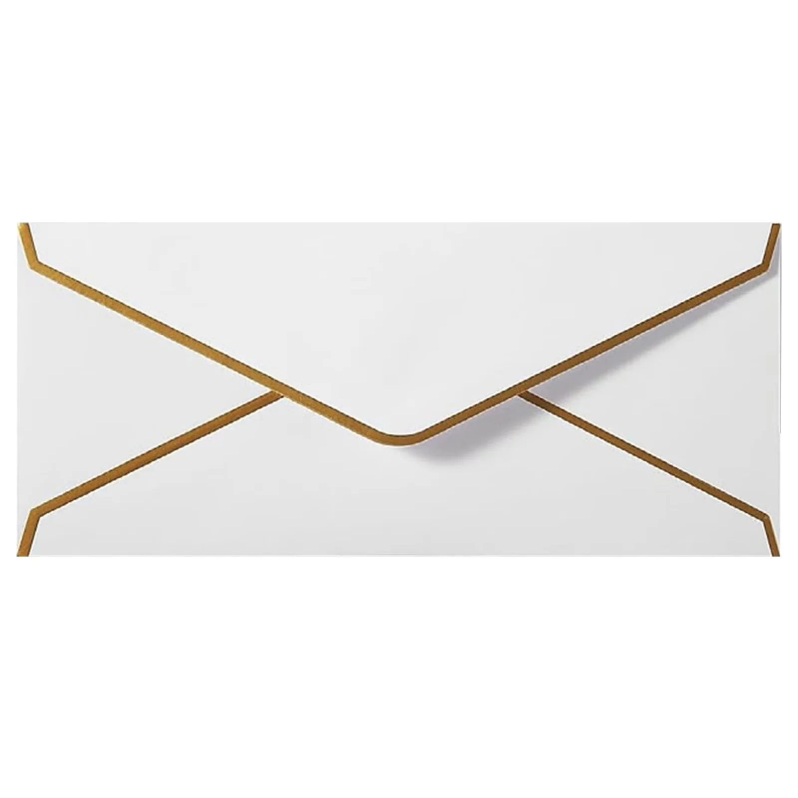 Classic Moving with Gold Border, Business Envelopes, Package: 1 pieces envelopes - White for Office Model C41A69
