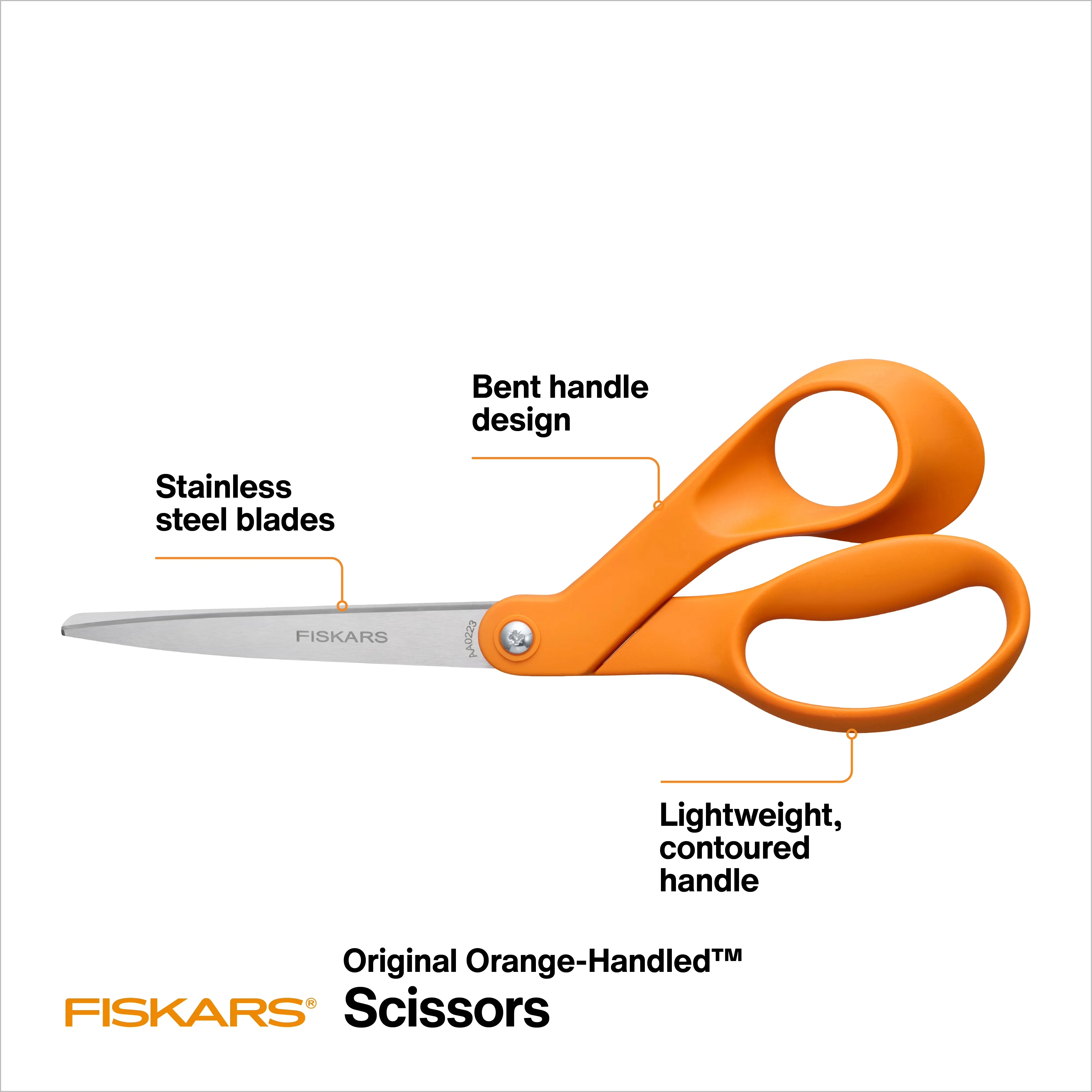Quality Mattresses Accessory with Ergonomic Handle, 8 Inch Original - Orange Stainless Steel, Plastic Model BF0CBB