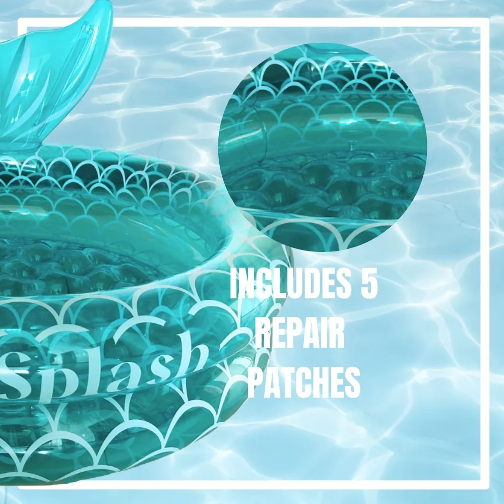 Premium Inflatable Pool with Puncture Resistant, Fade Resistant - Blue Model FBB2A4