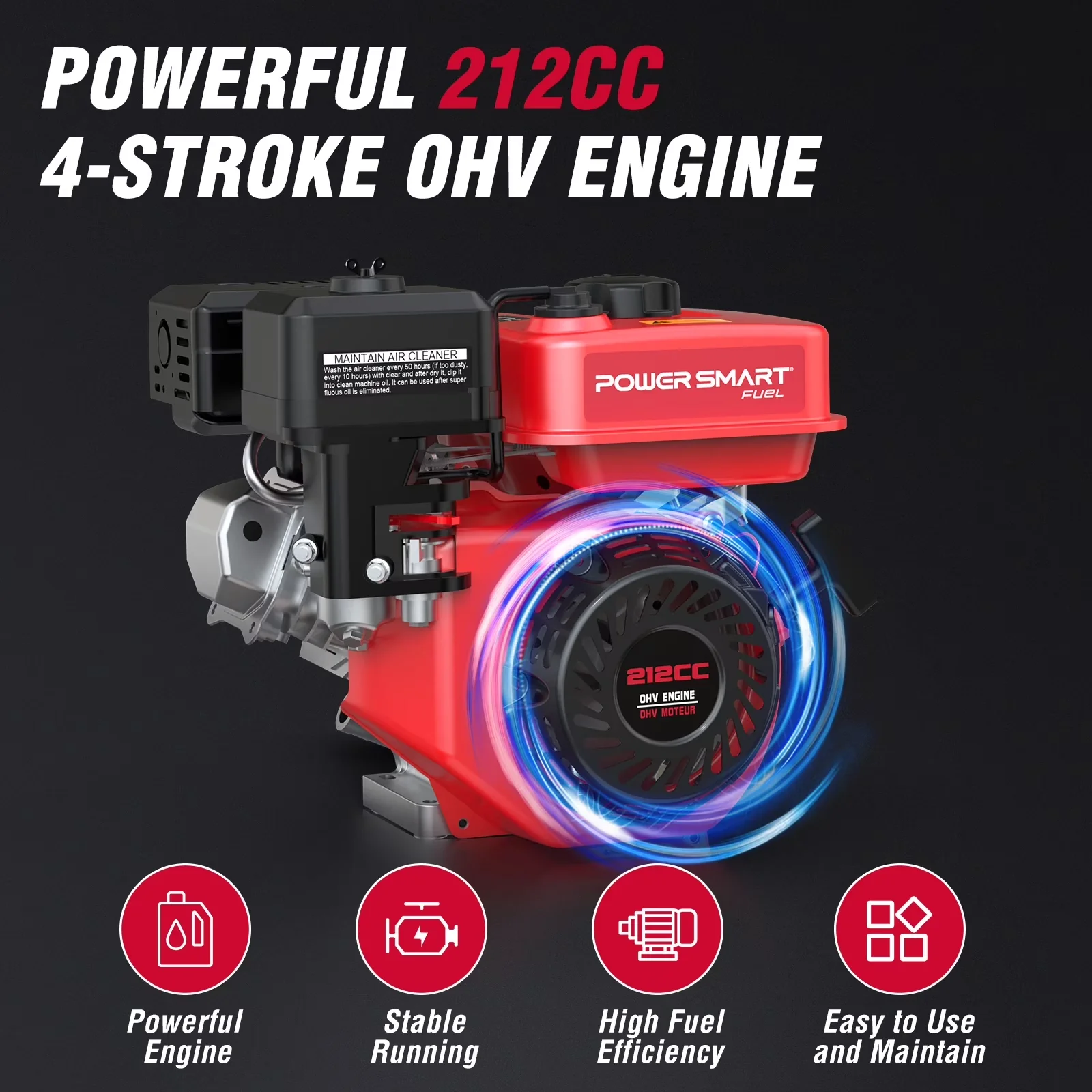 Quality Pressure Washer with Quick Connect Tips, Gas - 3800PSI - Universal Fit Model AE53FF