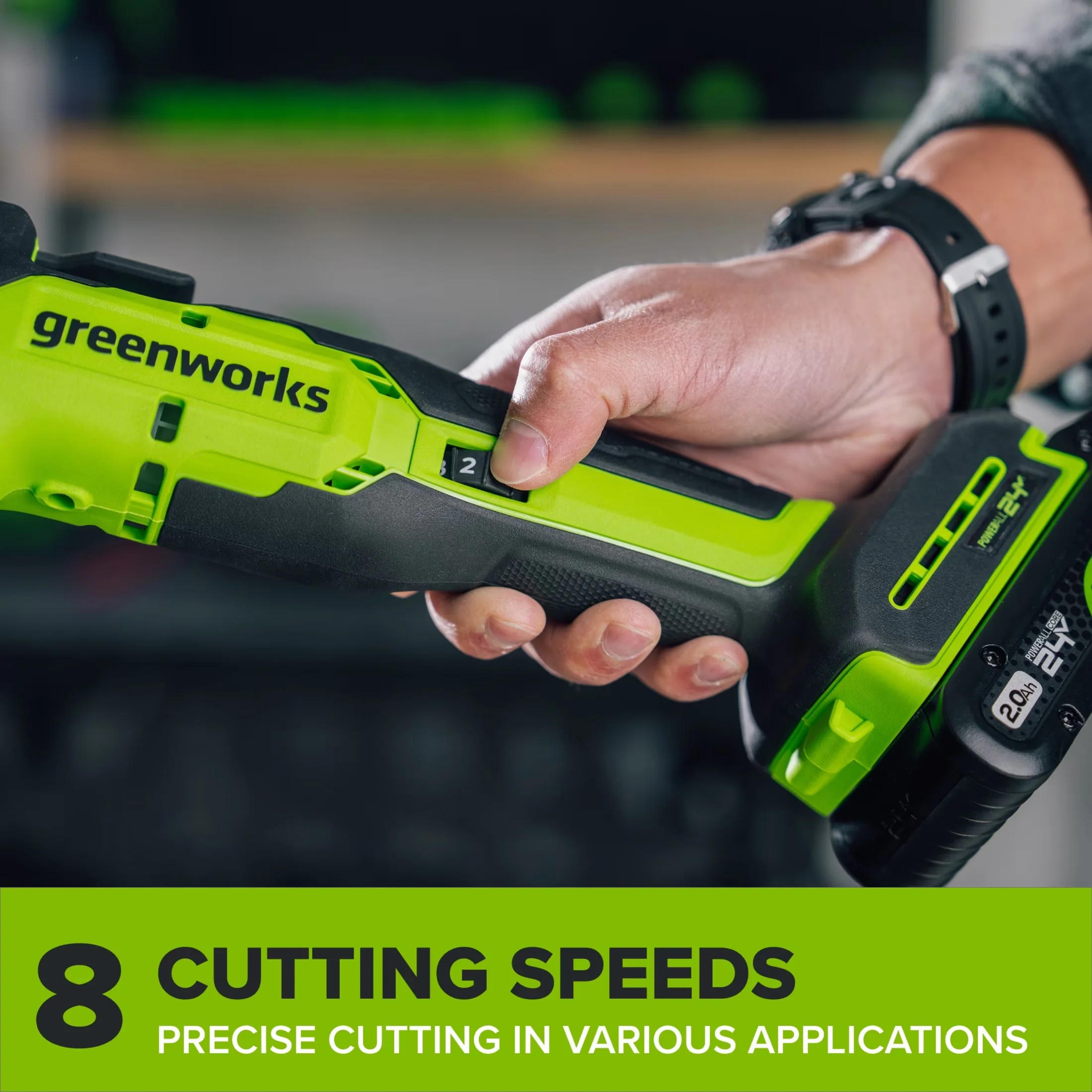 Efficient Woodworking with Battery, 24V, Accessories - Black for Everyday Use Model AB2C06