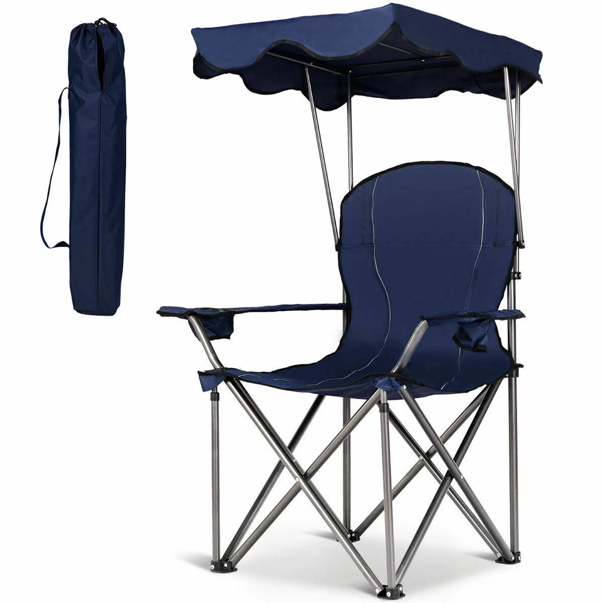 Versatile Beach Chair with Adjustable - Folding - Modern Design Model 5F144A