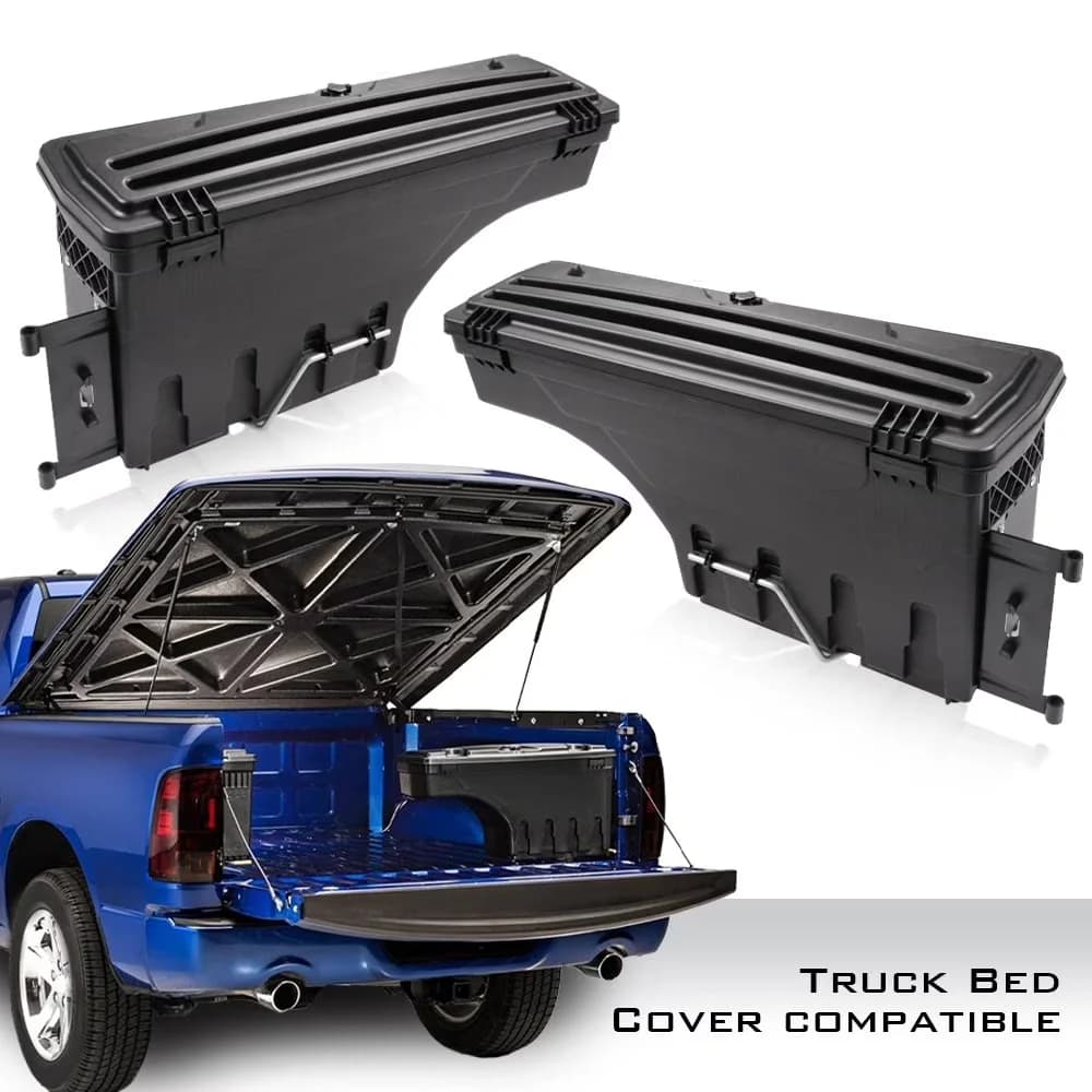 Sleek Toolstorage with Portable, Storage - Black High Quality Materials Model E993F7
