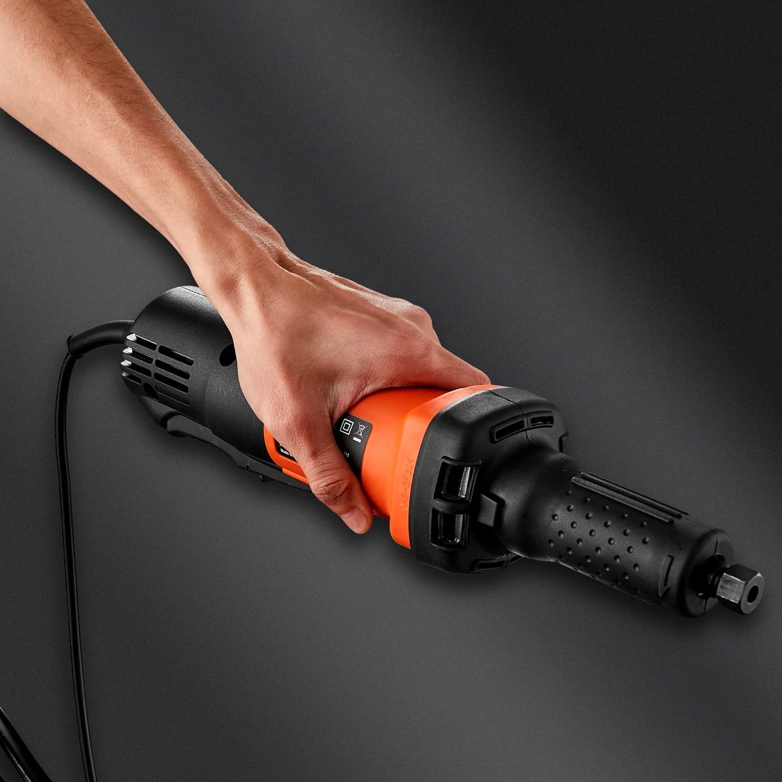 Professional Woodworking with Variable Speed, Heavy Duty Electric, Die Grinder - Black Model EFFCB4