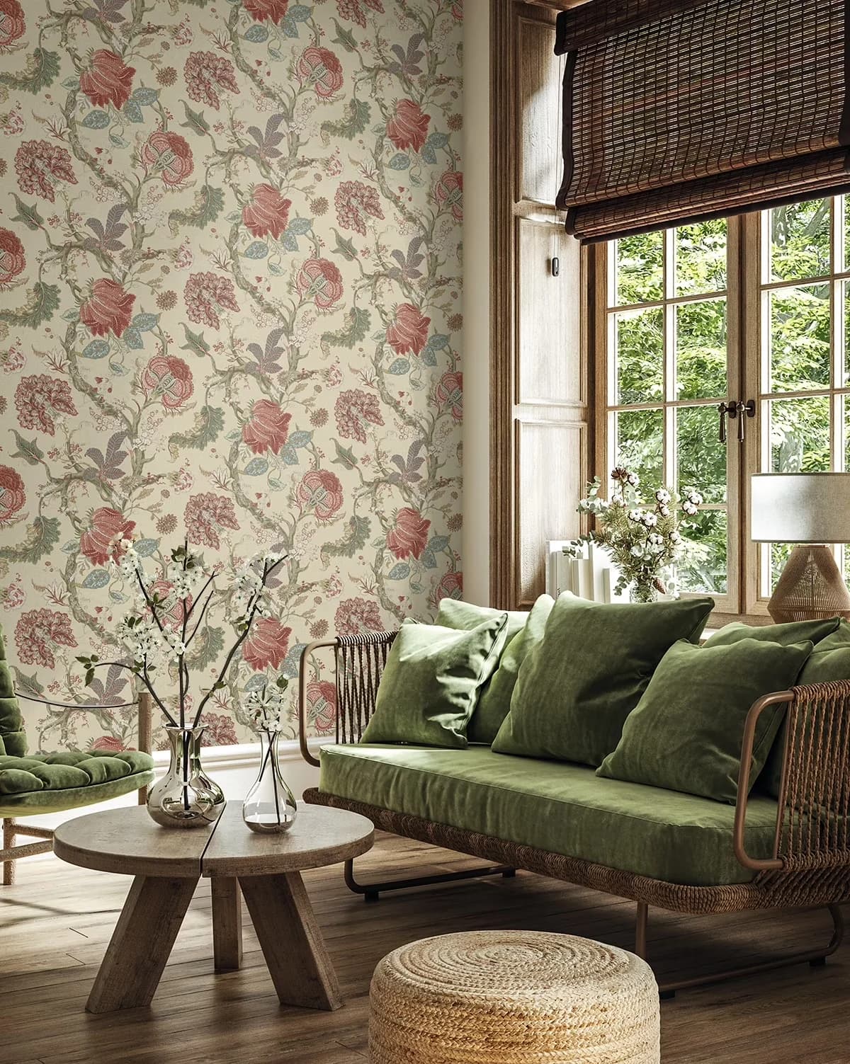 Wallpaper Versatile with Removable, 20.5 in. W x 18 ft. L Roll - Brown Non-Woven Model E7C88D