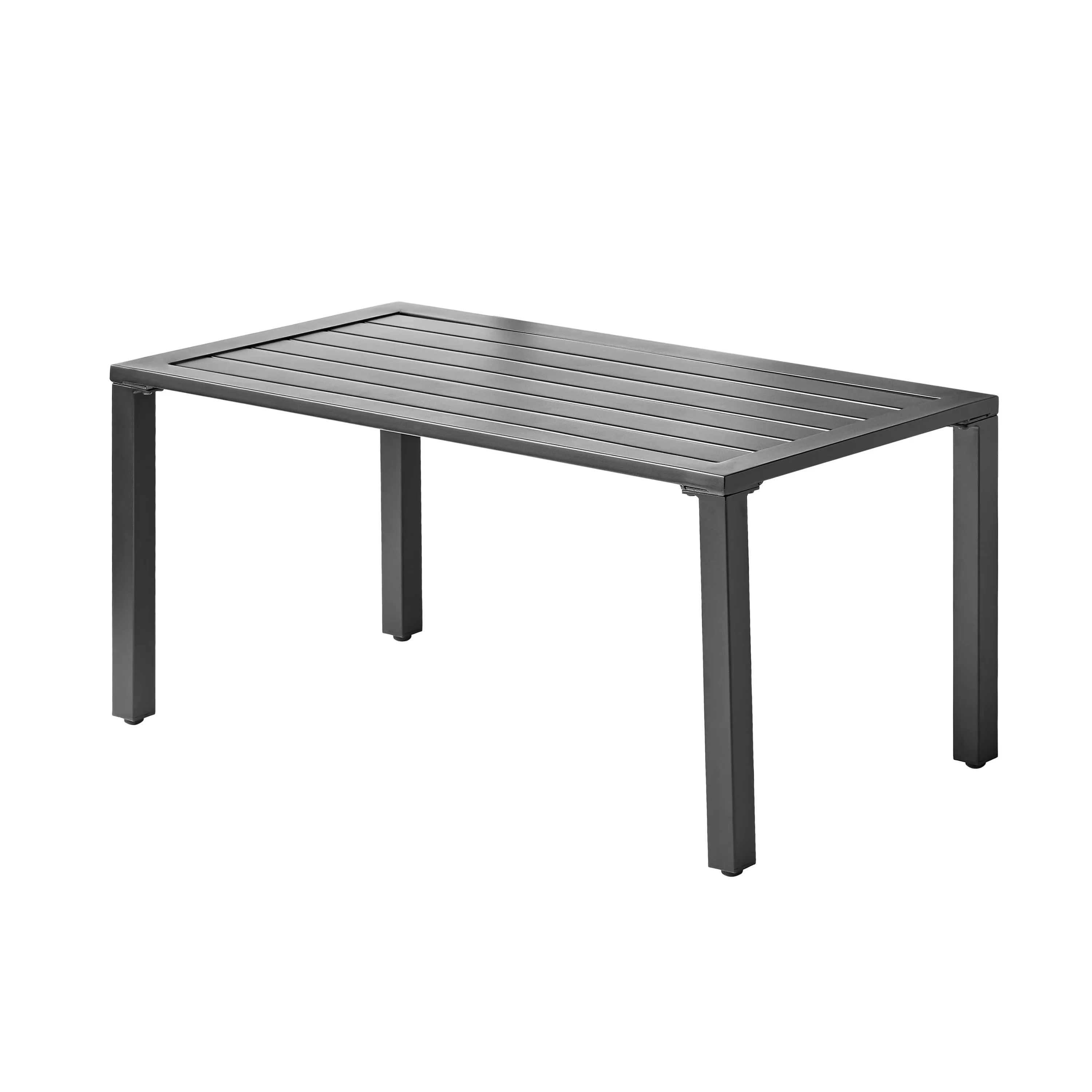 Quality Patio Conversation Set with Weatherproof, Gray, Seats 4 - Gray Olefin Model 8A9832