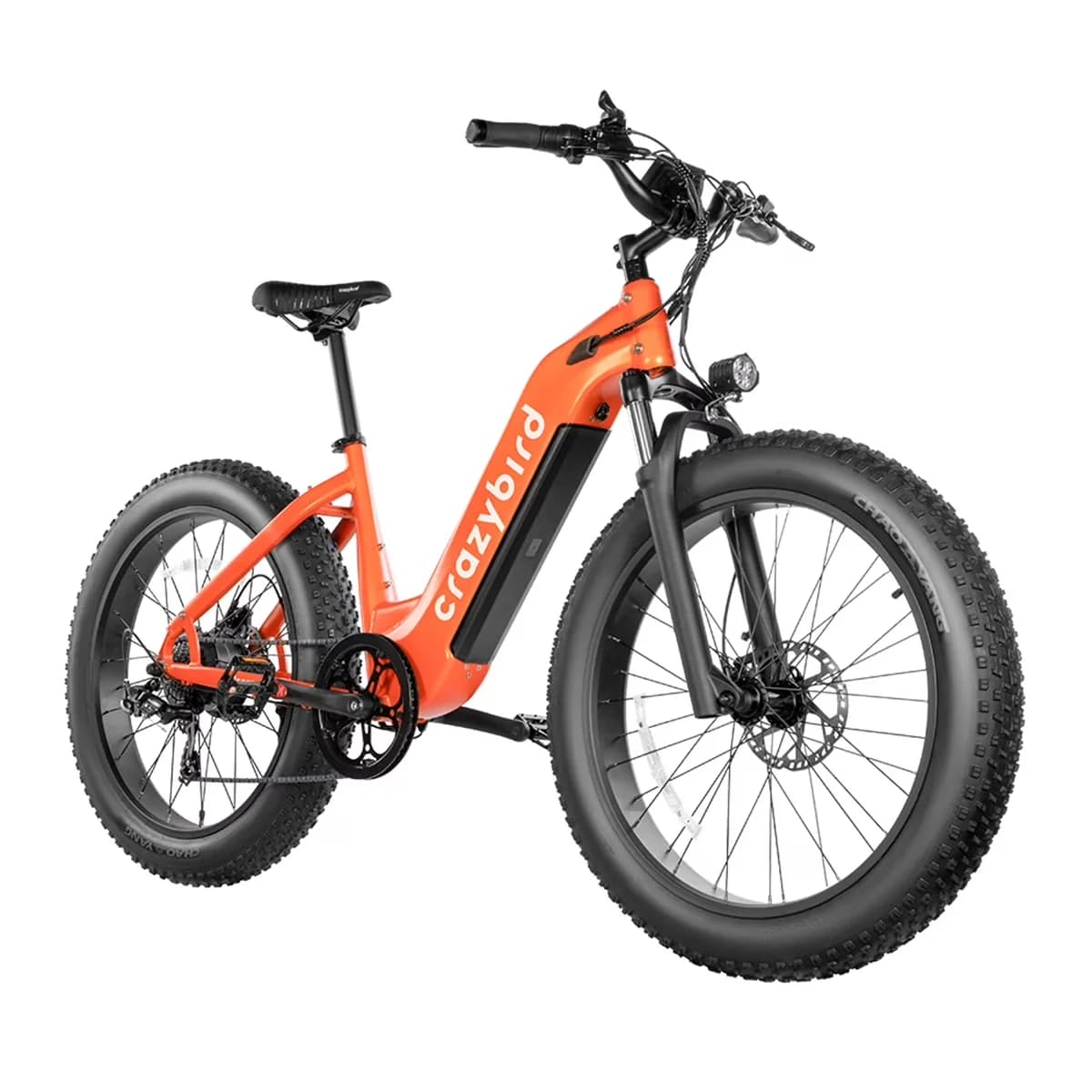 Professional Electric Bike with Battery, 1400W, CB60 26" Mountain - Orange Model 84B597