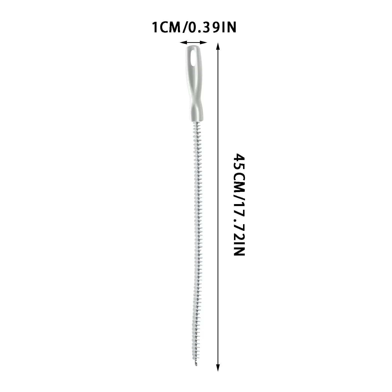 Modern Plumbing with Easy Clean, Drain Clog Remover, Hair Drain Cleaner Tools - White One Size Model 0DA8CA