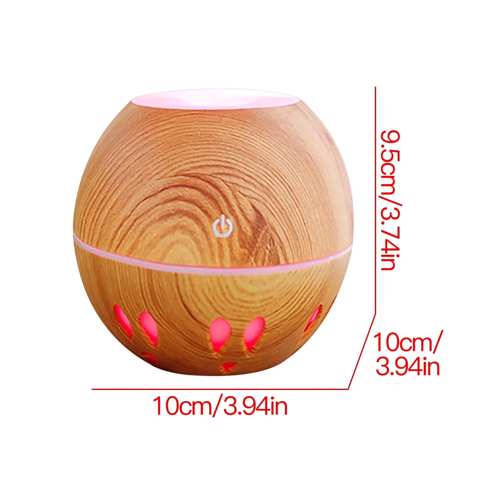 Professional Humidifier with LED - Gold Cool - Built to Last Model DD104E