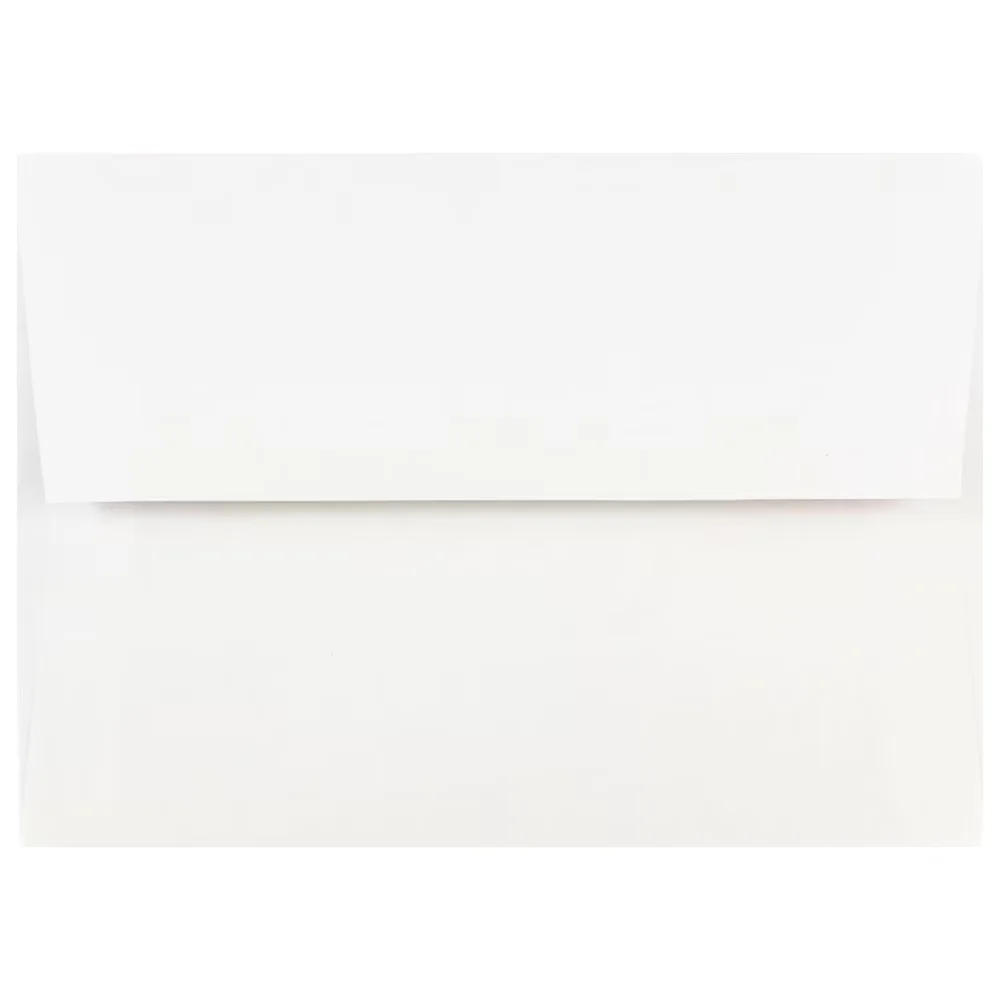 Modern Moving with A7 Invitation Envelopes, 5 1/4 x 7 1/4, White - White Model 1185FE