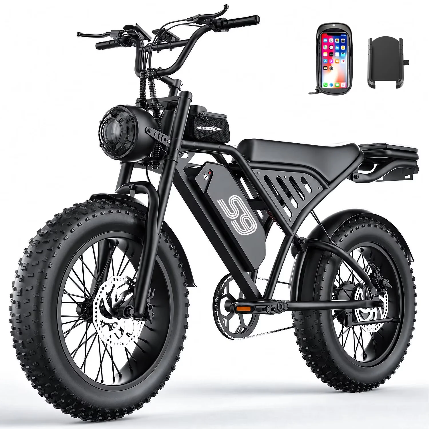 Efficient Electric Bike with Battery, 2200W, 48V 20Ah - Essential Collection Model 2358B9