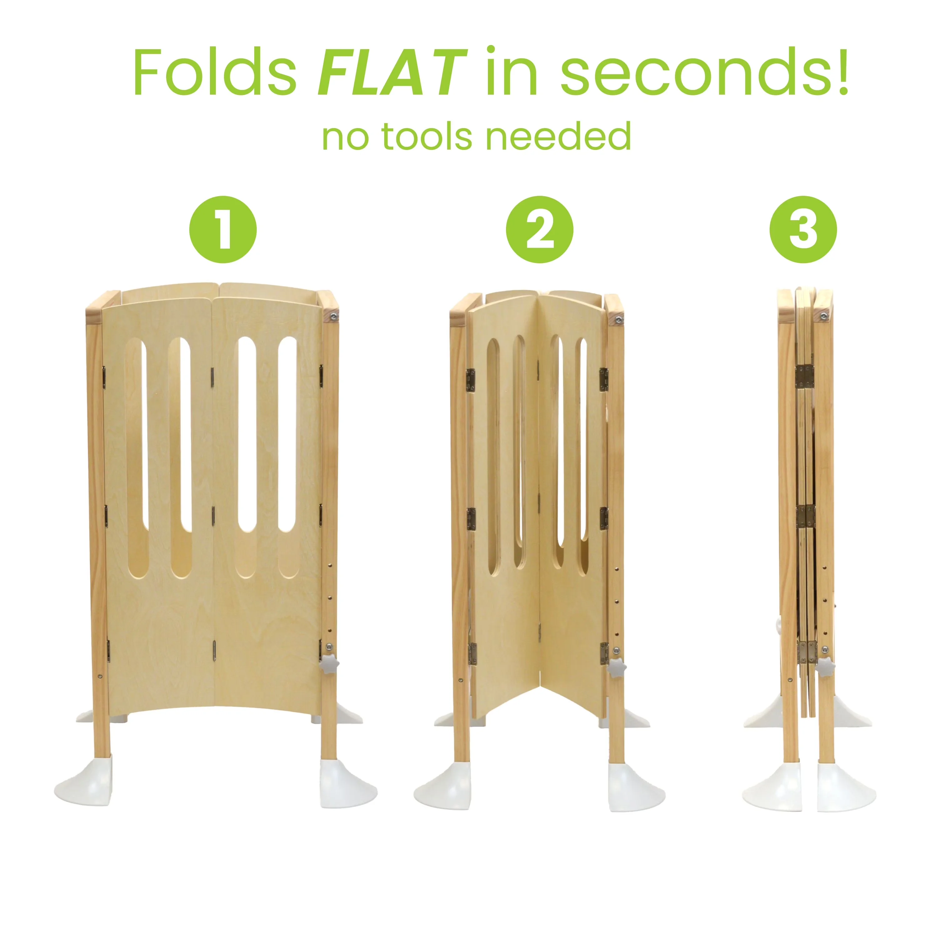 Ladders And Step Stool Quality with Adjustable, Foldable - Off-White Wood Model 856273