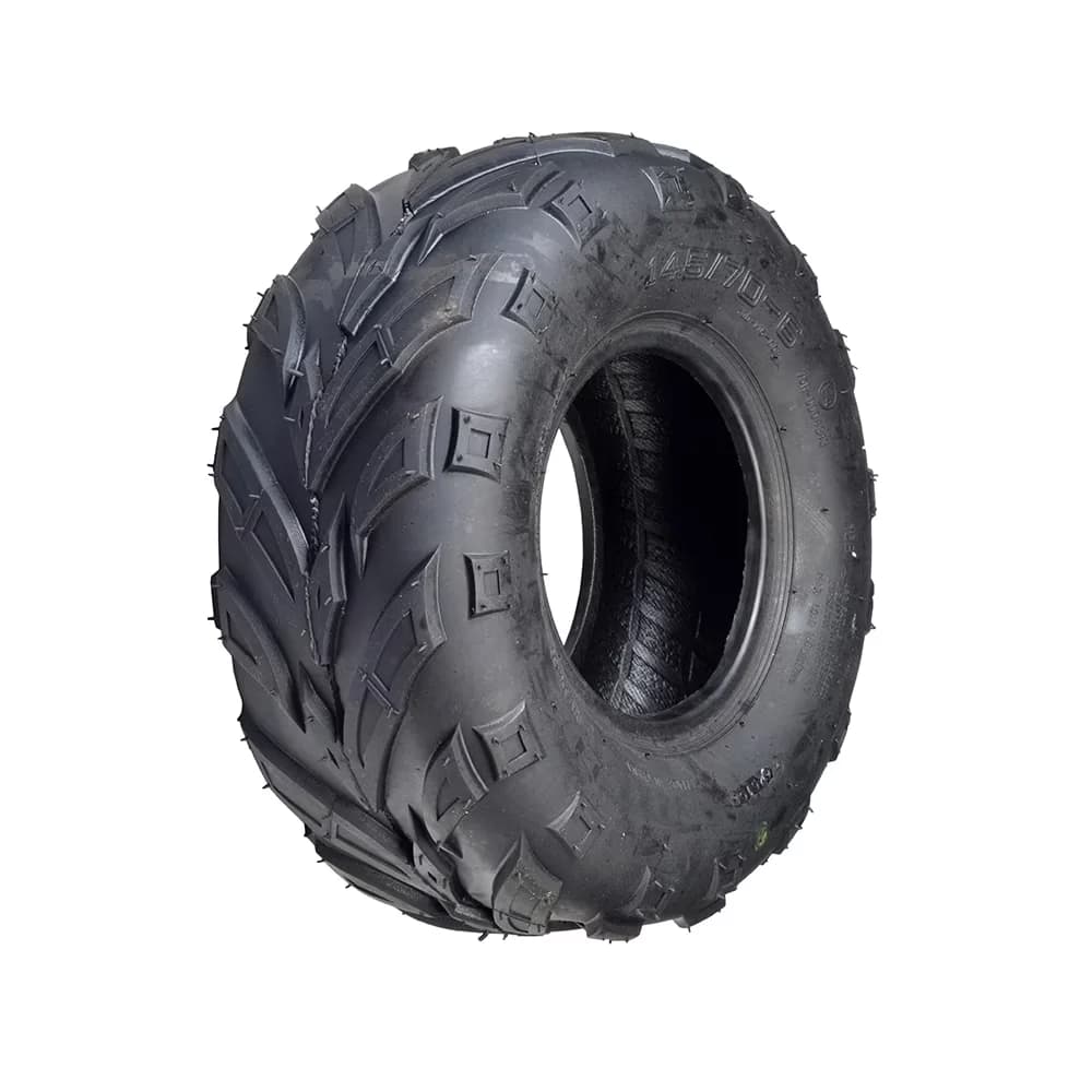 Motorcycle Tire Quality with Replacement, 145/70-6 V-Tread for Multiple Applications - Model 7FD844