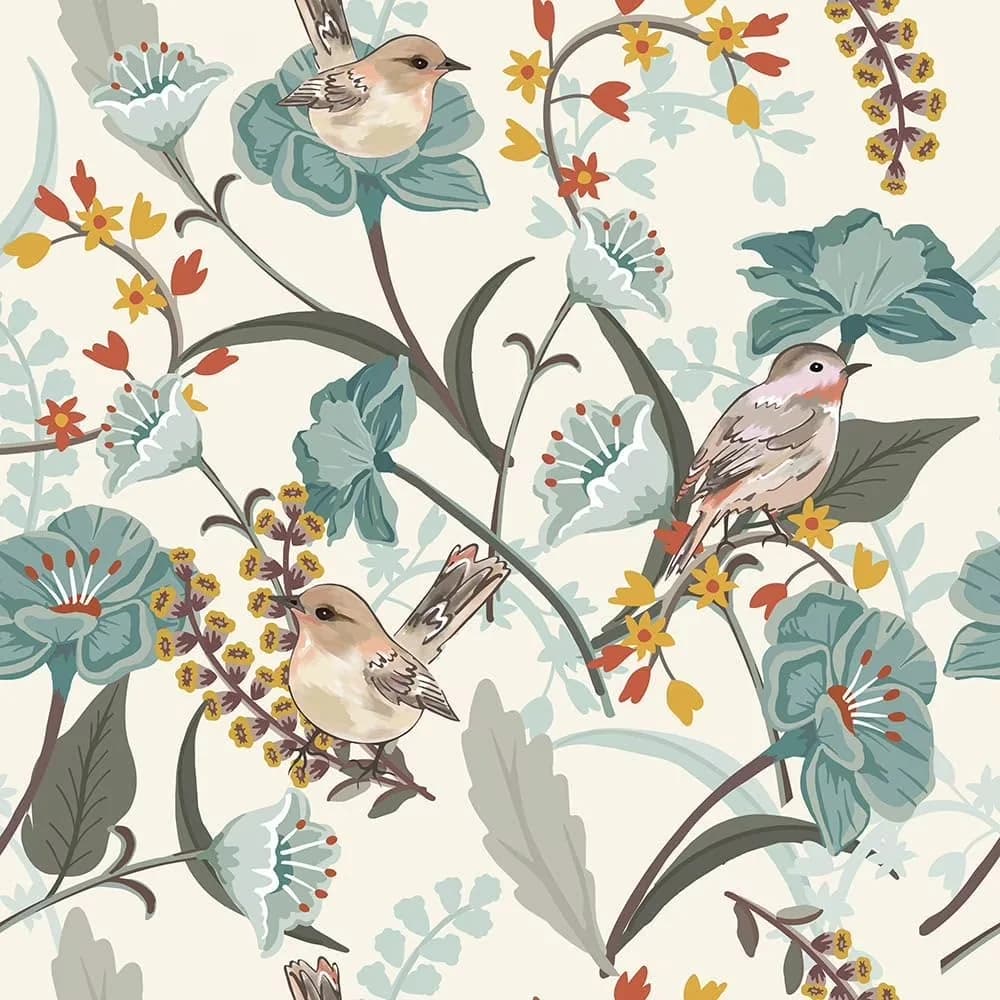 Versatile Wallpaper - Beige Gold - Easy to Use Model 7AC4D6