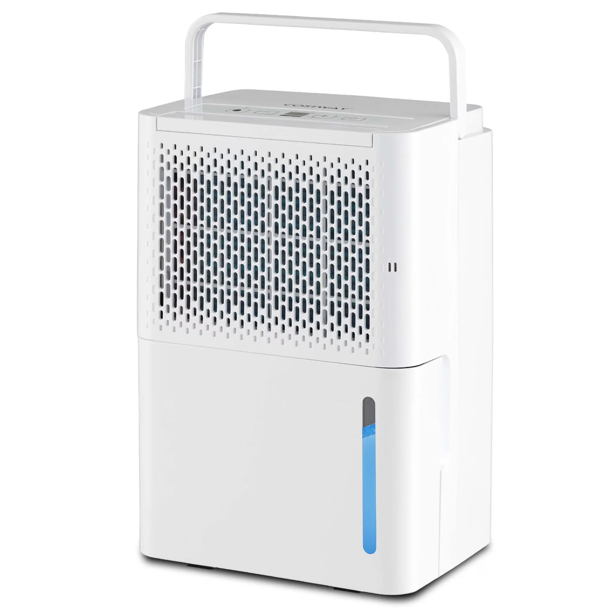 Durable Dehumidifier with Energy Efficient, Automatic Shutoff, 32 pt 2000 sq ft in White - White Model E66569