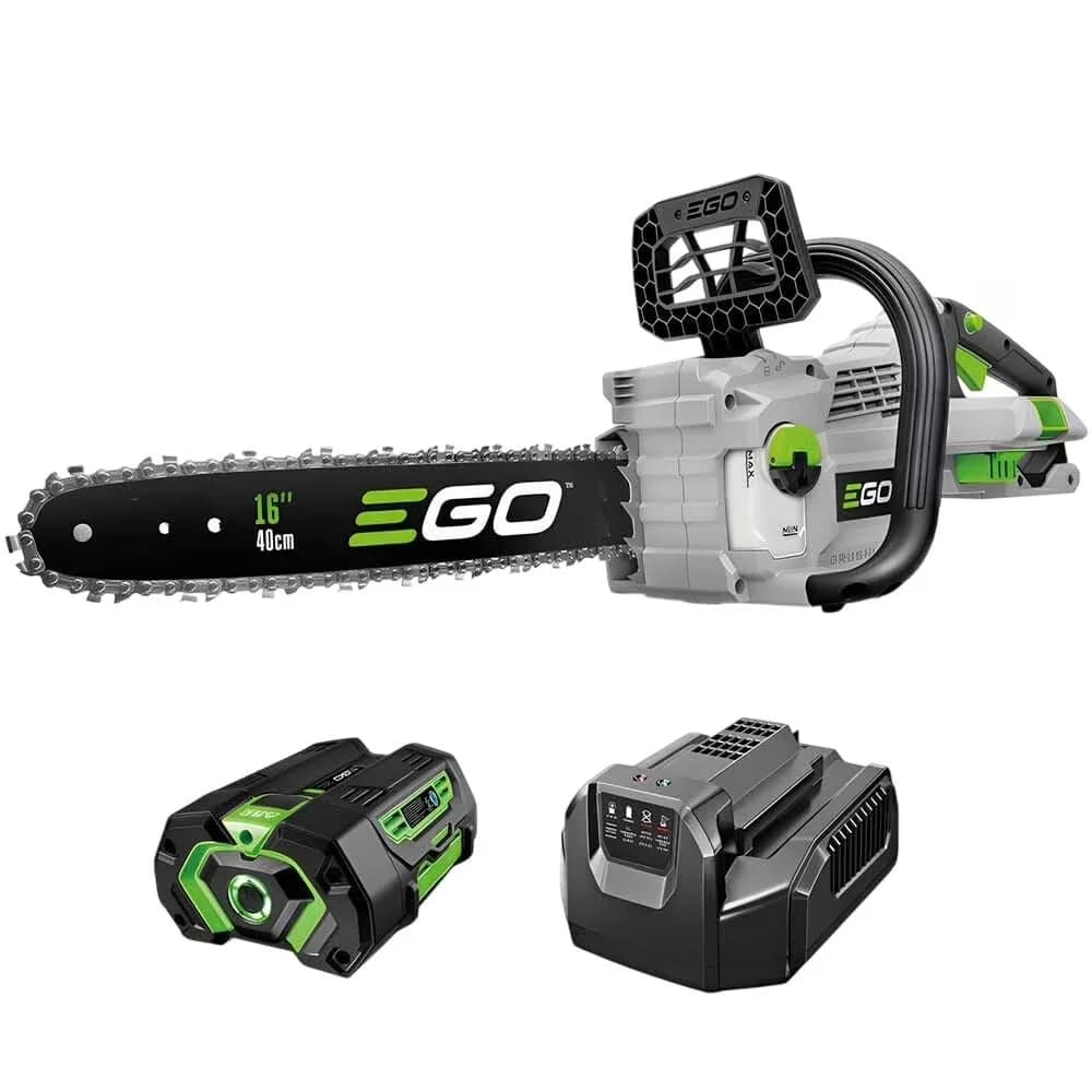 Essential Chainsaw with Battery, 56V, 56V 4 Ah Battery - Multicolor - Reliable Performance Model 9D7994