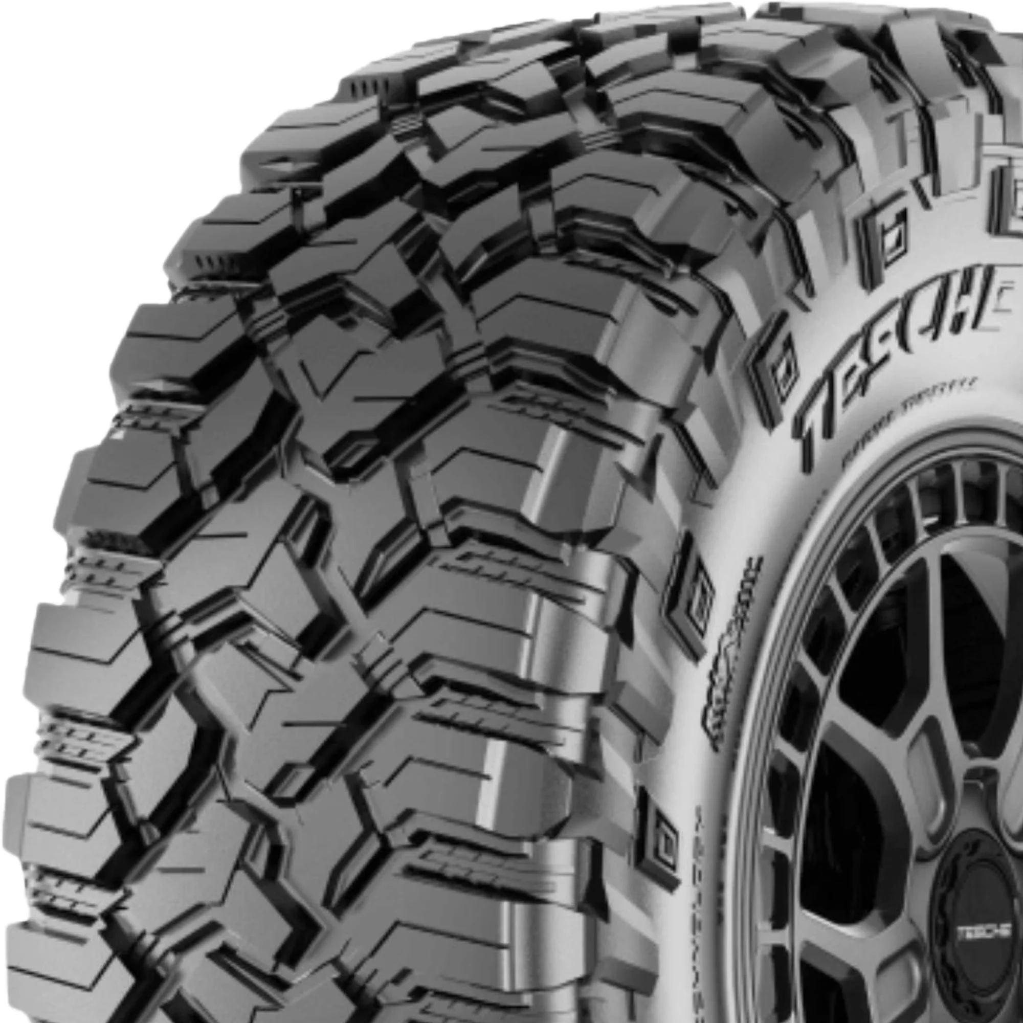 Truck Tire Sleek with Fits Multiple Makes And Models, Sidewall style: Black Sidewall - Model C43841
