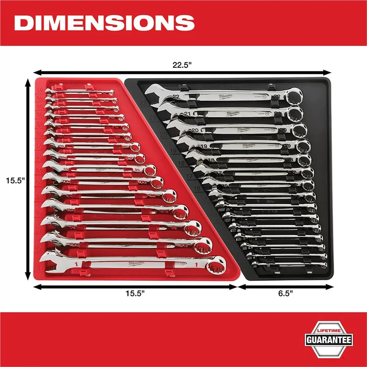 Essential Hand Tool Set with Storage Tray - Multicolor 48-22-9515 for General Purpose Model 4AEC99