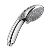 Sleek Shower Head with Handheld, Chrome, Height: 9-1/2" - Silver Metal Model A29850