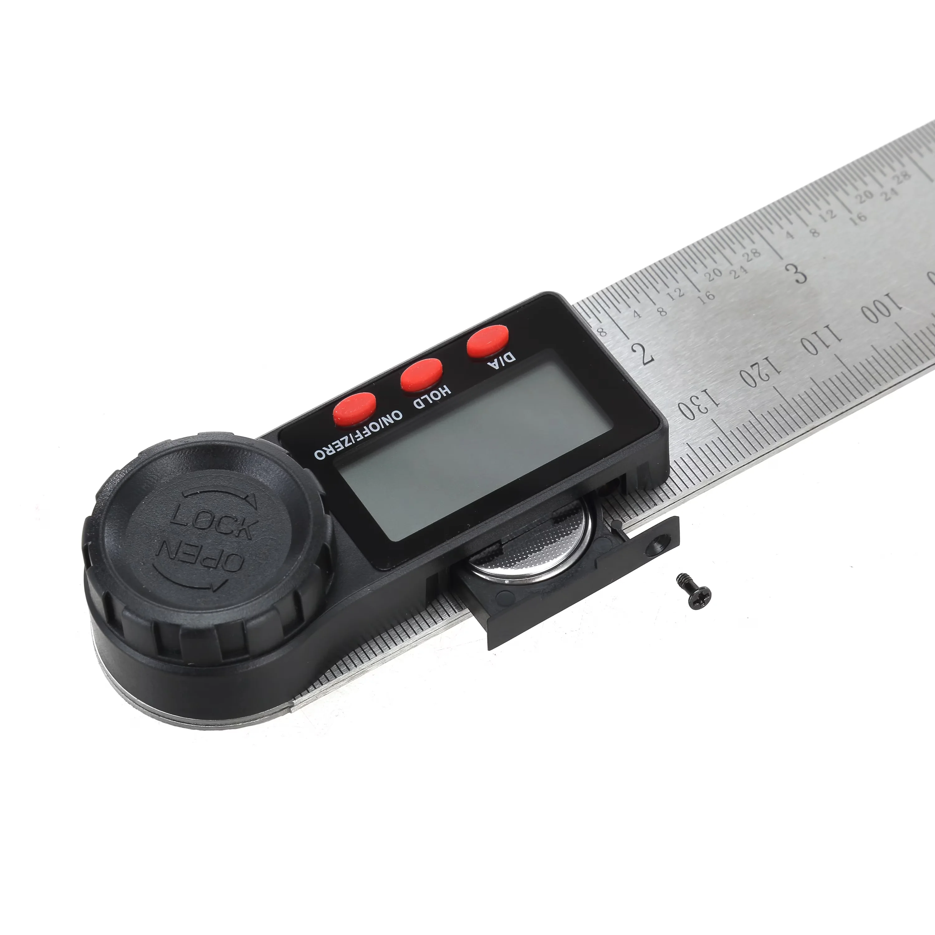Quality Measuring Layout with With Hold Function, Ruler Function, Length 7inch - Steel Model 2BA8E5