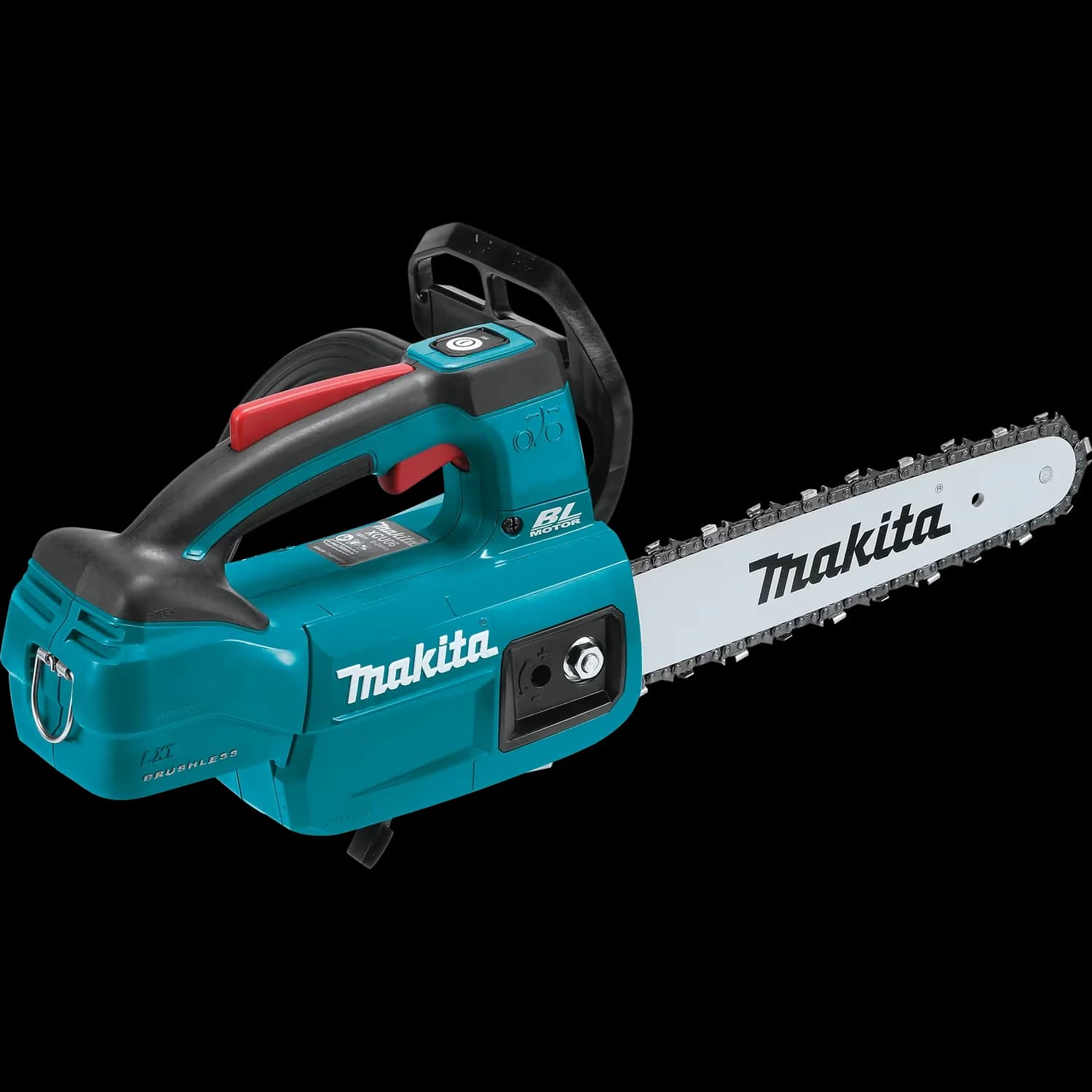 Innovative Chainsaw with Battery, Automatic Chain Oiler, 10” Battery Powered - Blue Model E79BE6